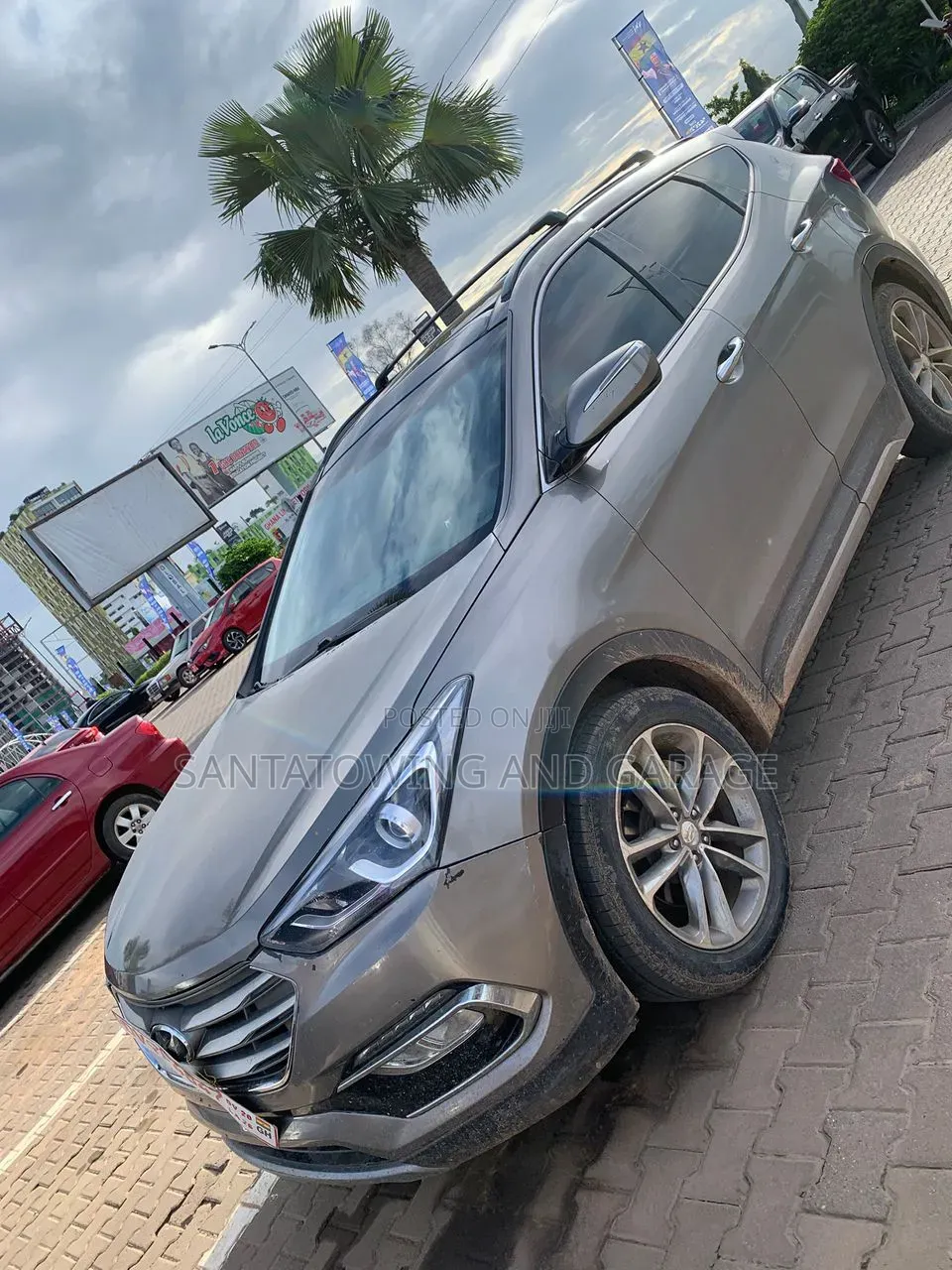 Hyundai Santa Fe 2017 Gray