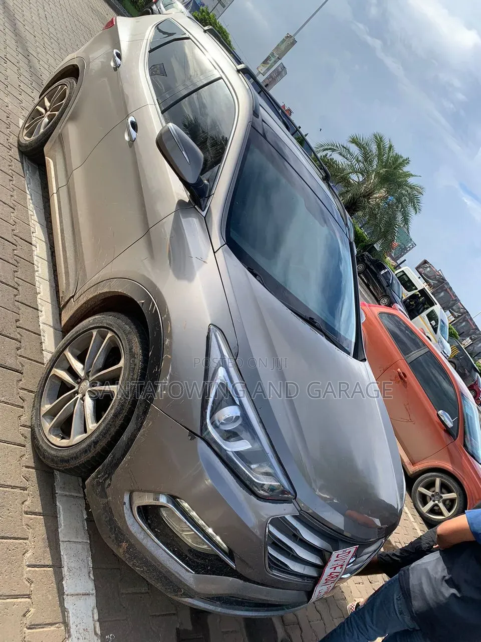 Hyundai Santa Fe 2017 Gray