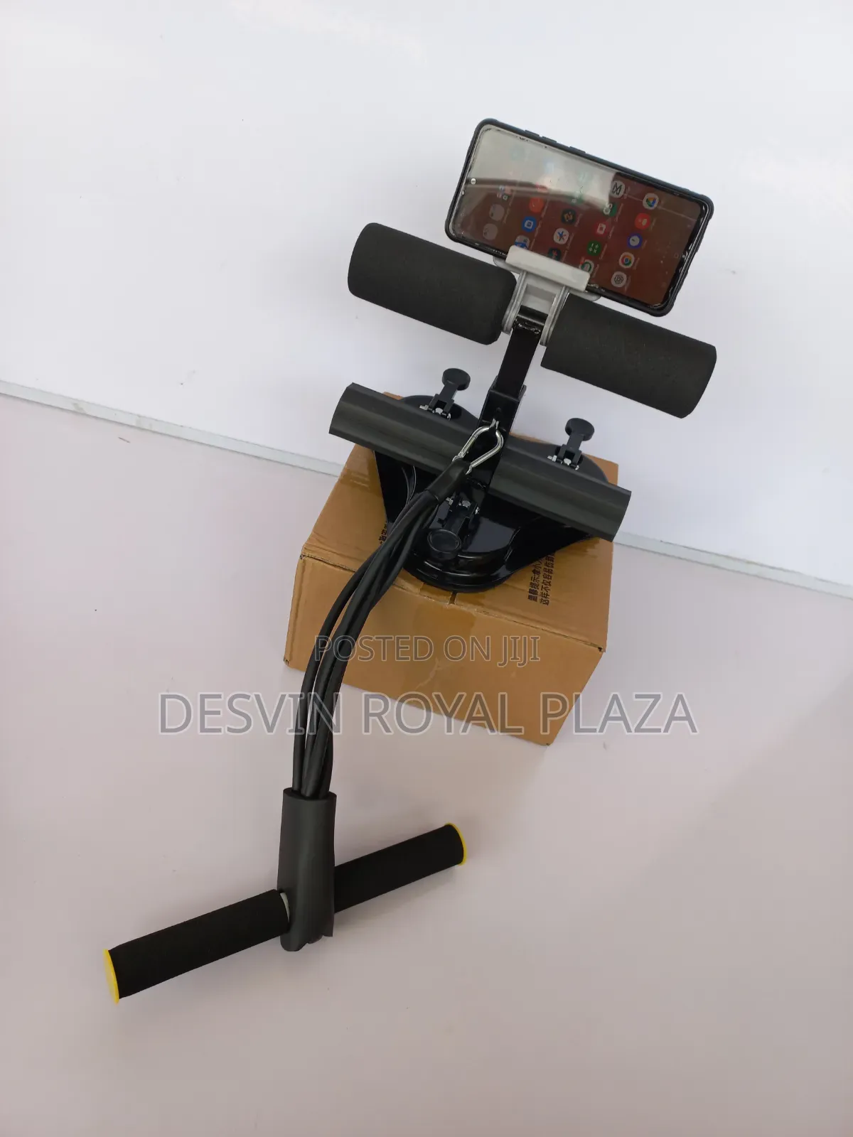 3 Suction Sit Up Bar With Phone Holder