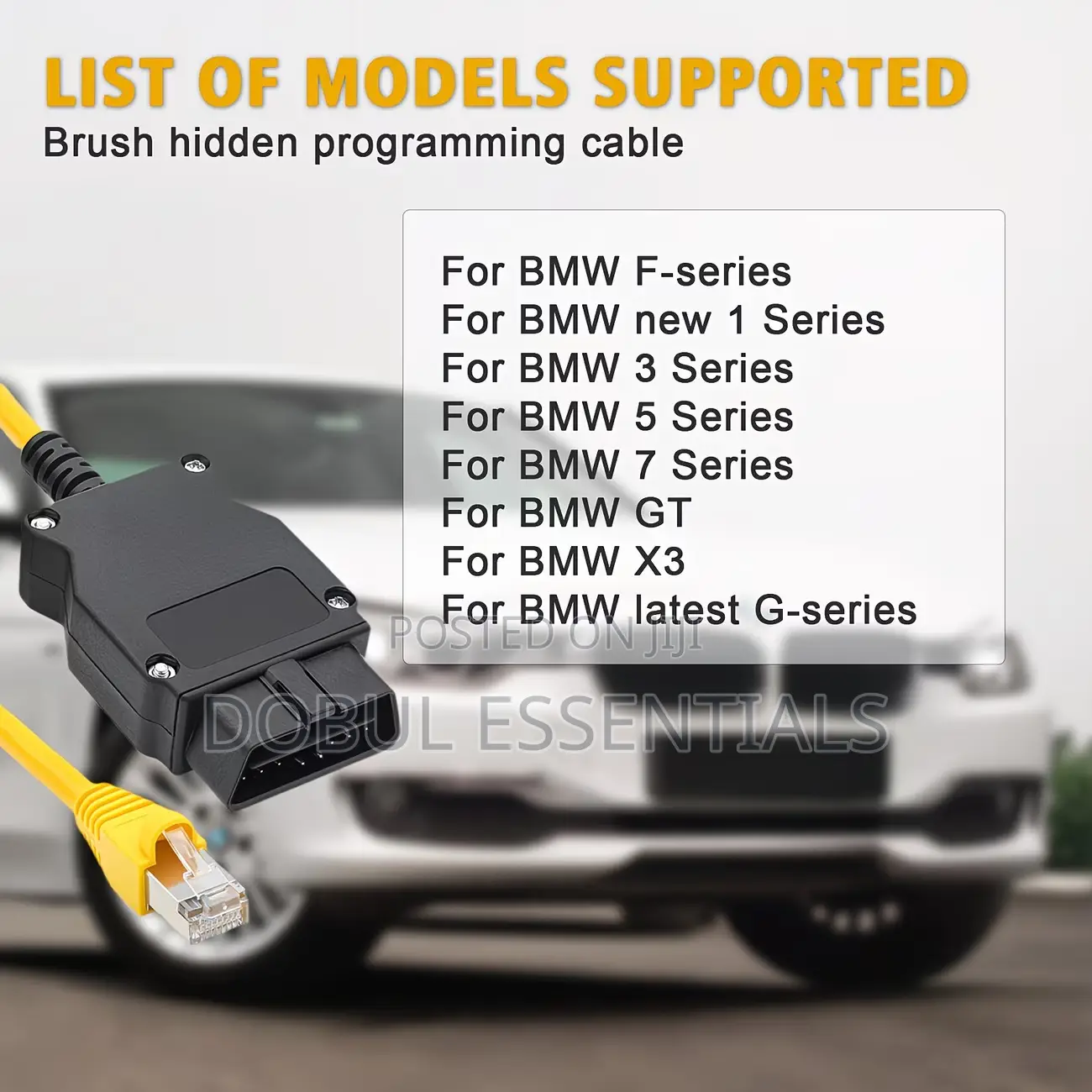 Enet Cable for BMW F-Series