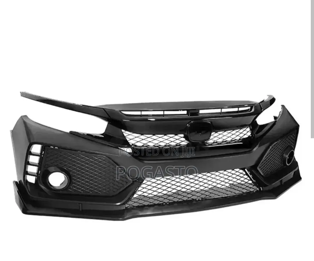 Honda Civic 2019-2021 Complete Front Bumper With Fog Light and Cover
