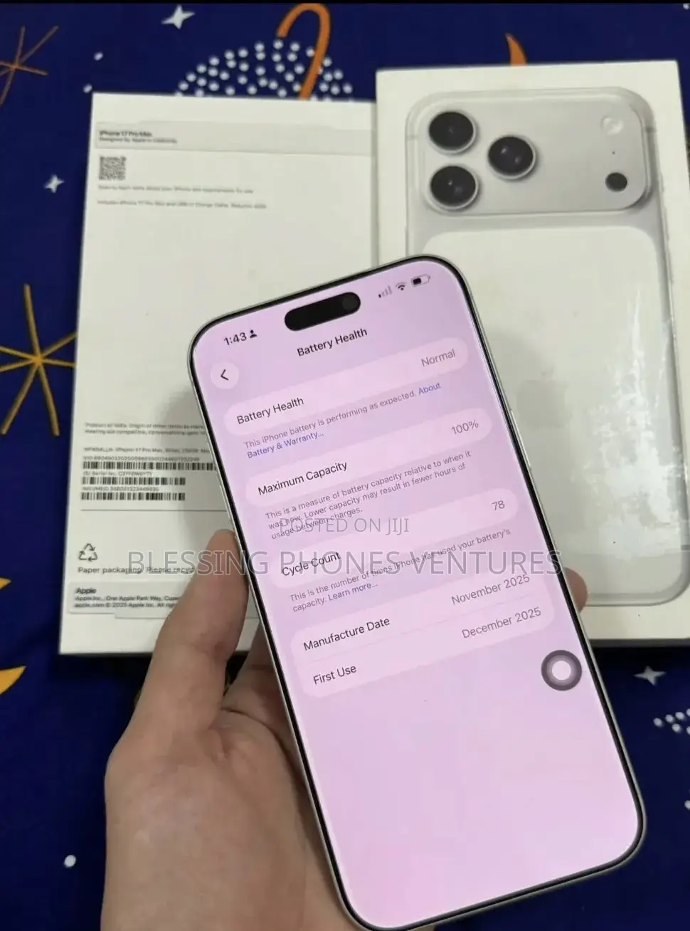 Apple iPhone 17 Pro Max 512 GB White