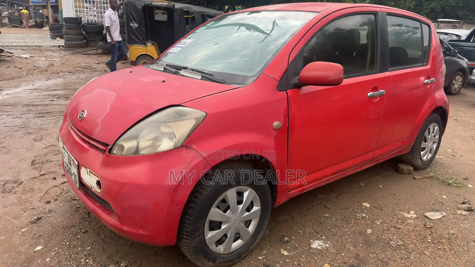 Daihatsu Sirion 2010 Red