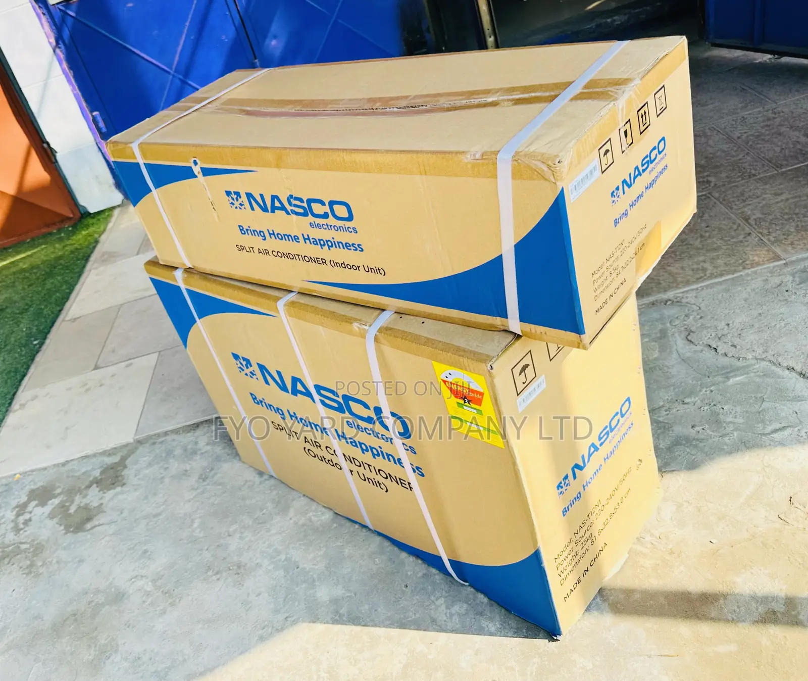 Faster and Wider Cooling Nasco 1.5hp R410 Split Air Conditioner |