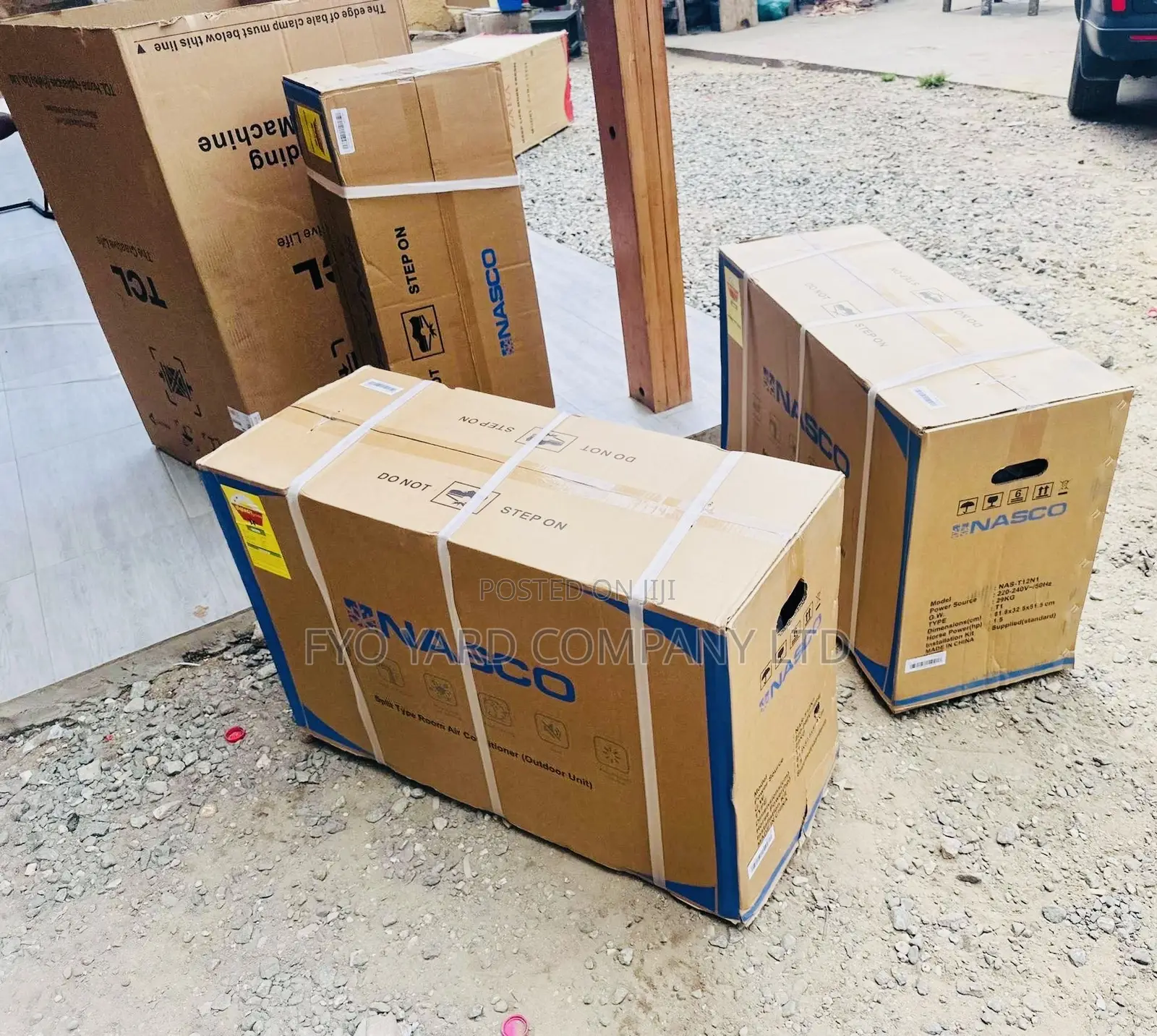 R410 Gas Type Original Nasco New 1.5 Hp Split Ac