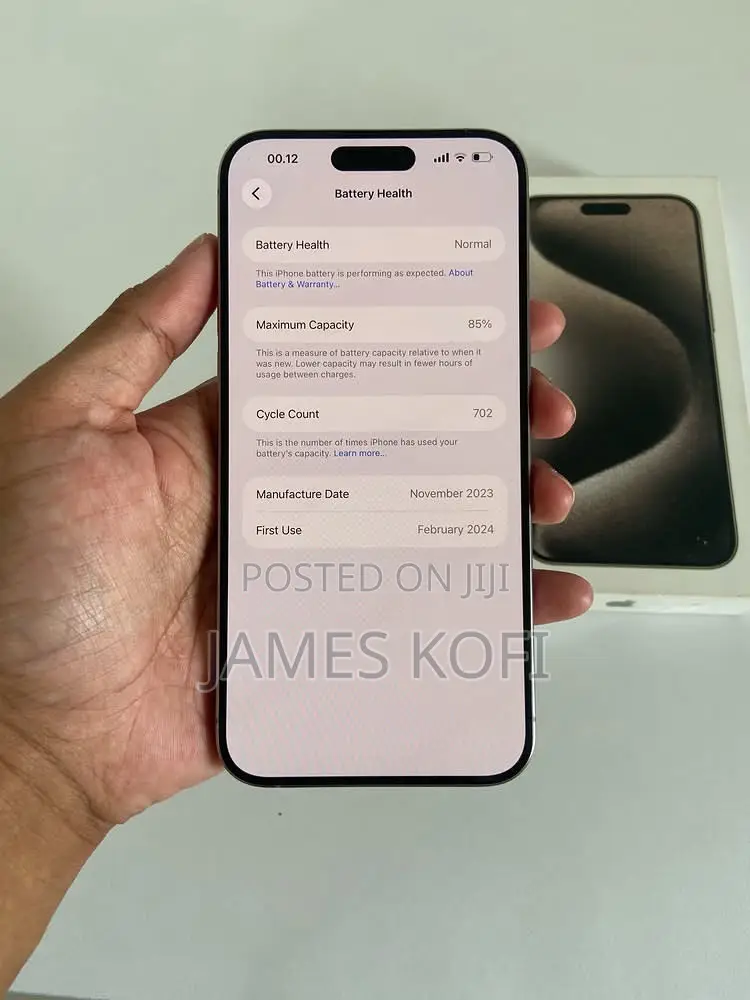 Apple iPhone 15 Pro Max 256 GB Silver