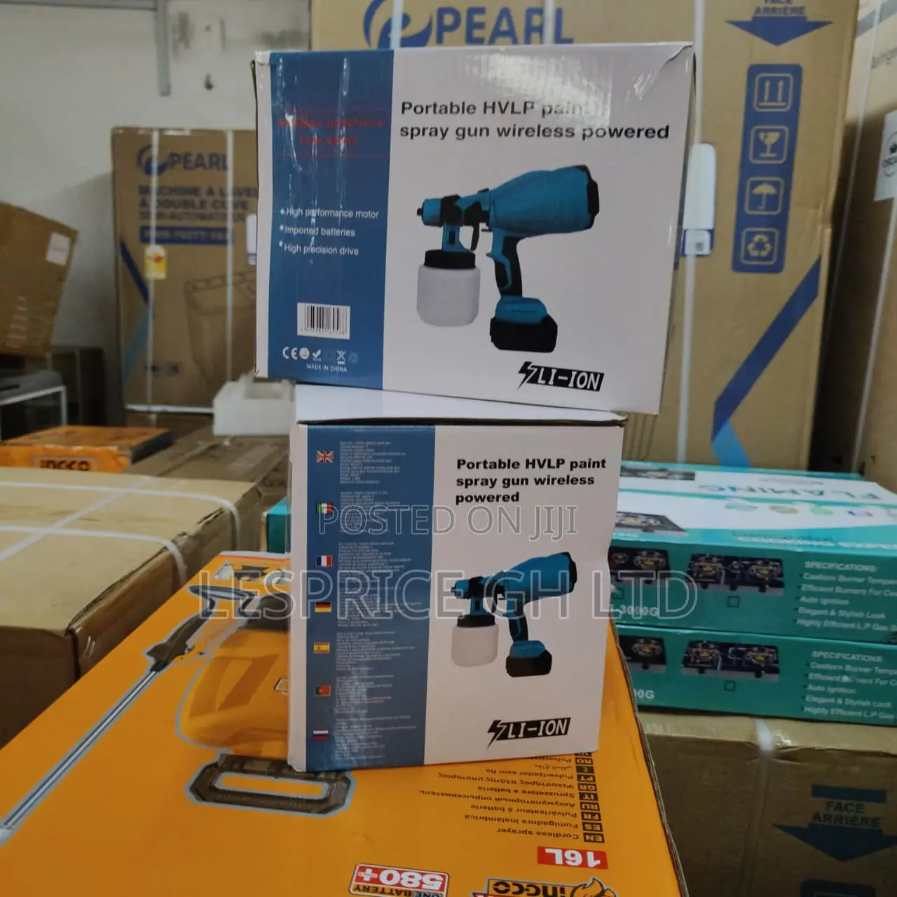 Save Energy and Time on Our Modern Cordless 48v Paint Sprayer Gun