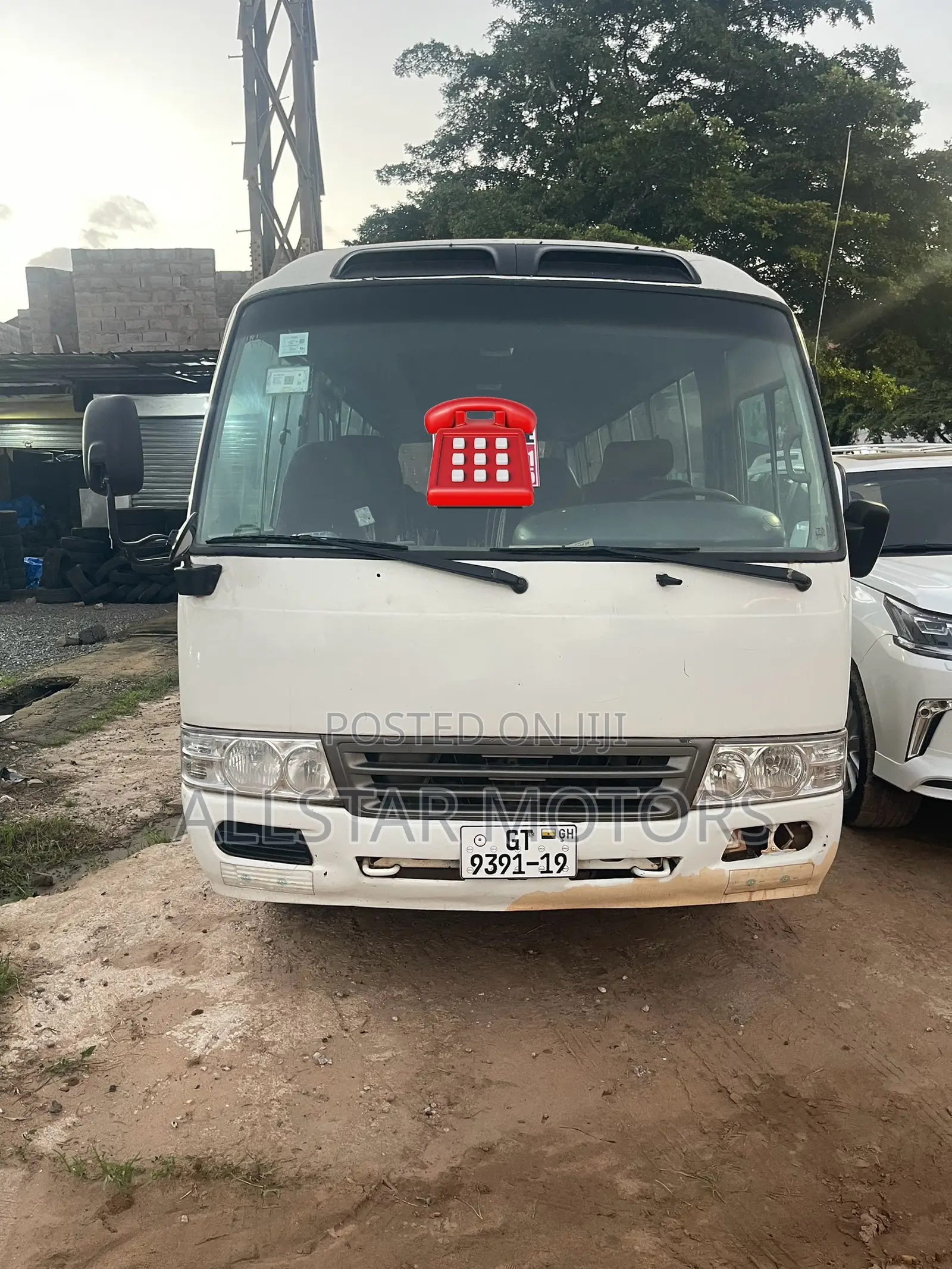 Toyota Coaster 2009 White