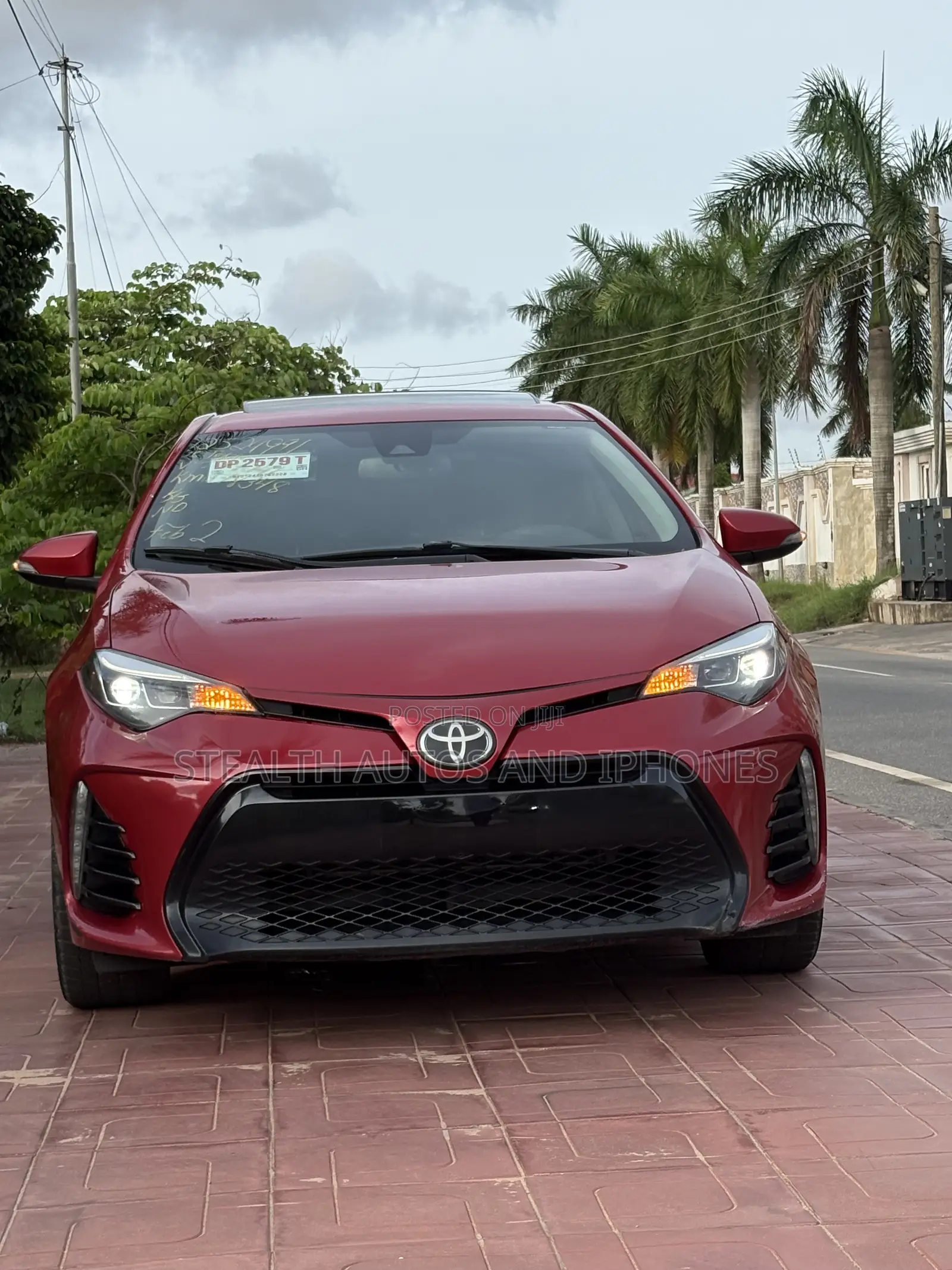 Toyota Corolla XSE (1.8L 4cyl 2A) 2019 Red