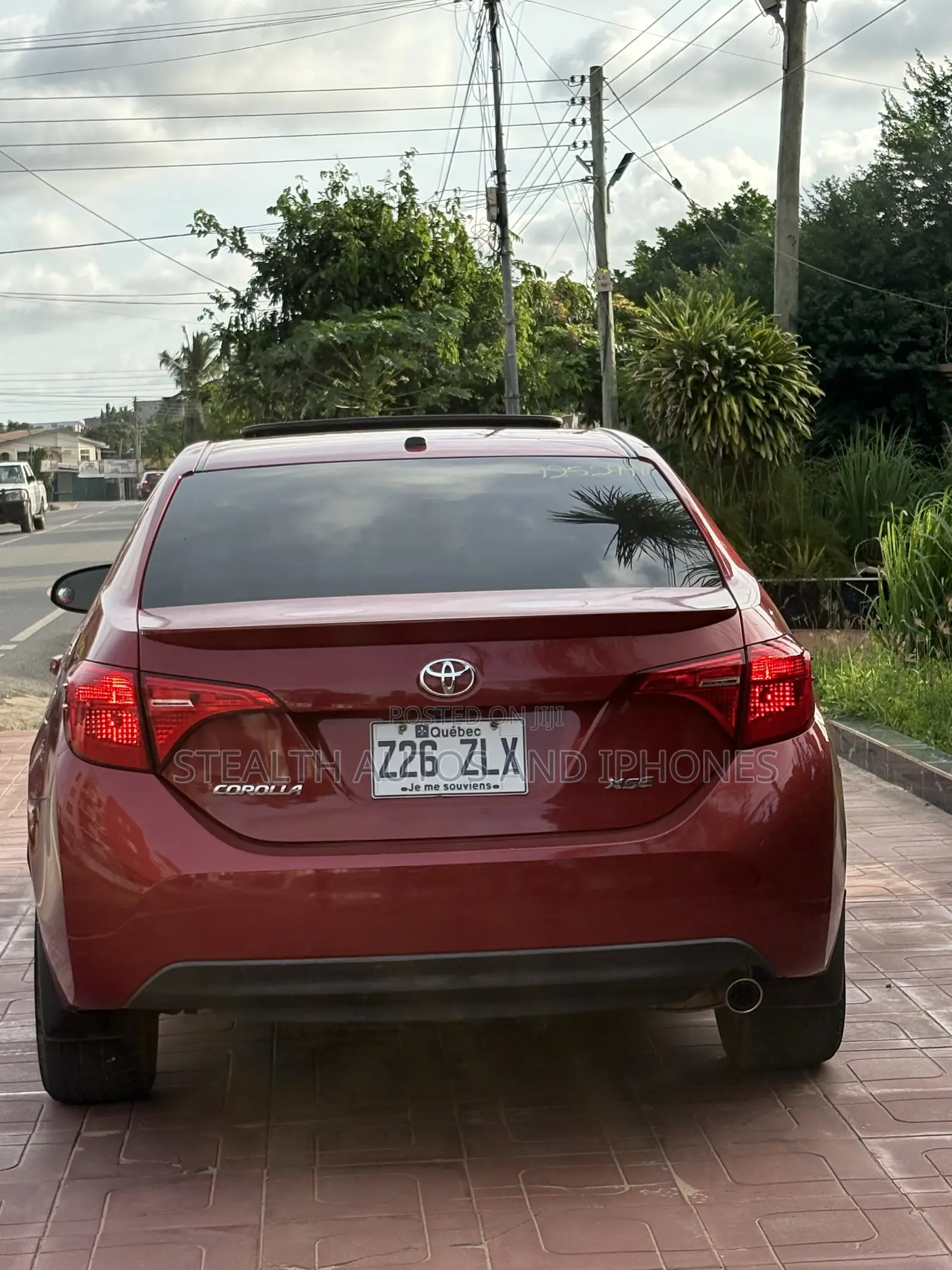 Toyota Corolla XSE (1.8L 4cyl 2A) 2019 Red