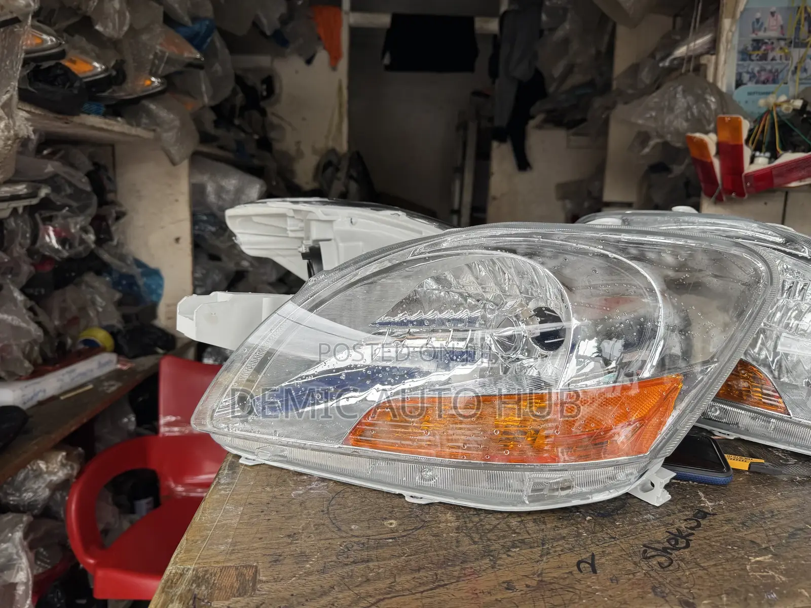 Toyota Yaris 2008 Headlamps