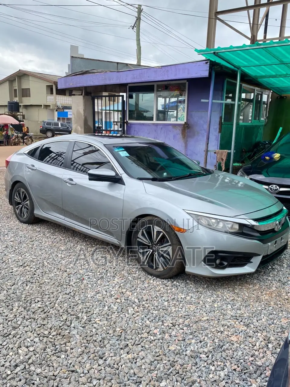 Honda Civic EX-T 2dr Coupe (1.5L 4cyl) 2017 Gray