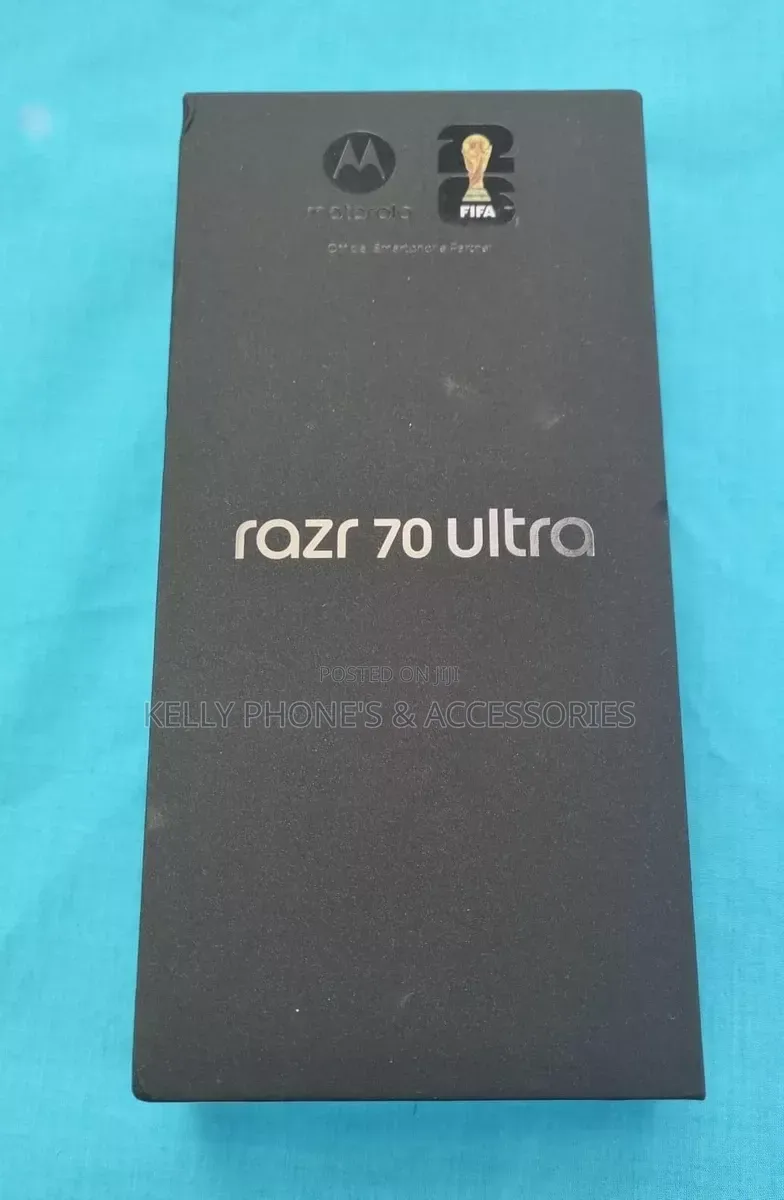 New Motorola Razr 70 Ultra 512 GB Black