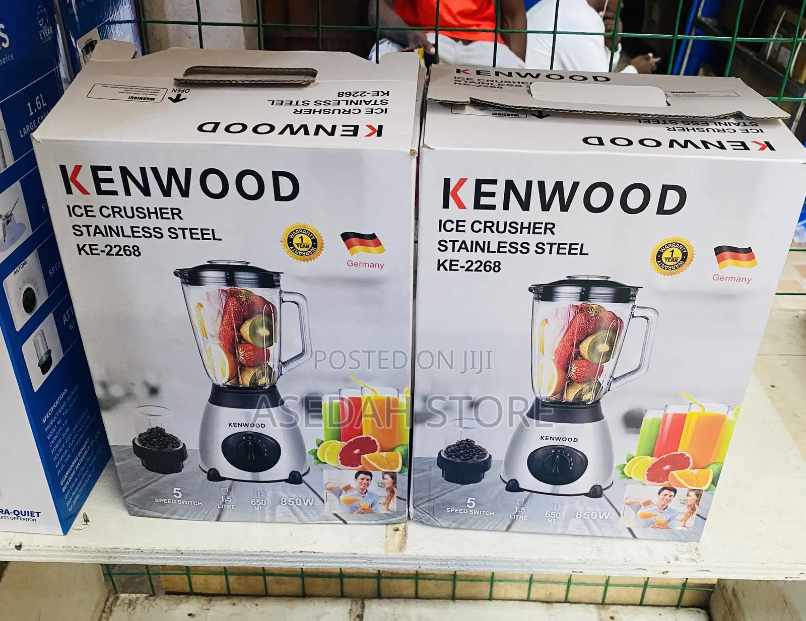 Kenwood Glass Blender 2 in 1
