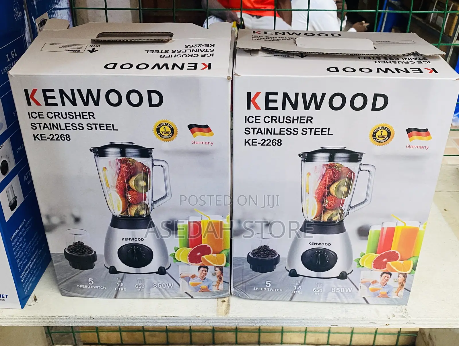 Kenwood Glass Blender 2 in 1