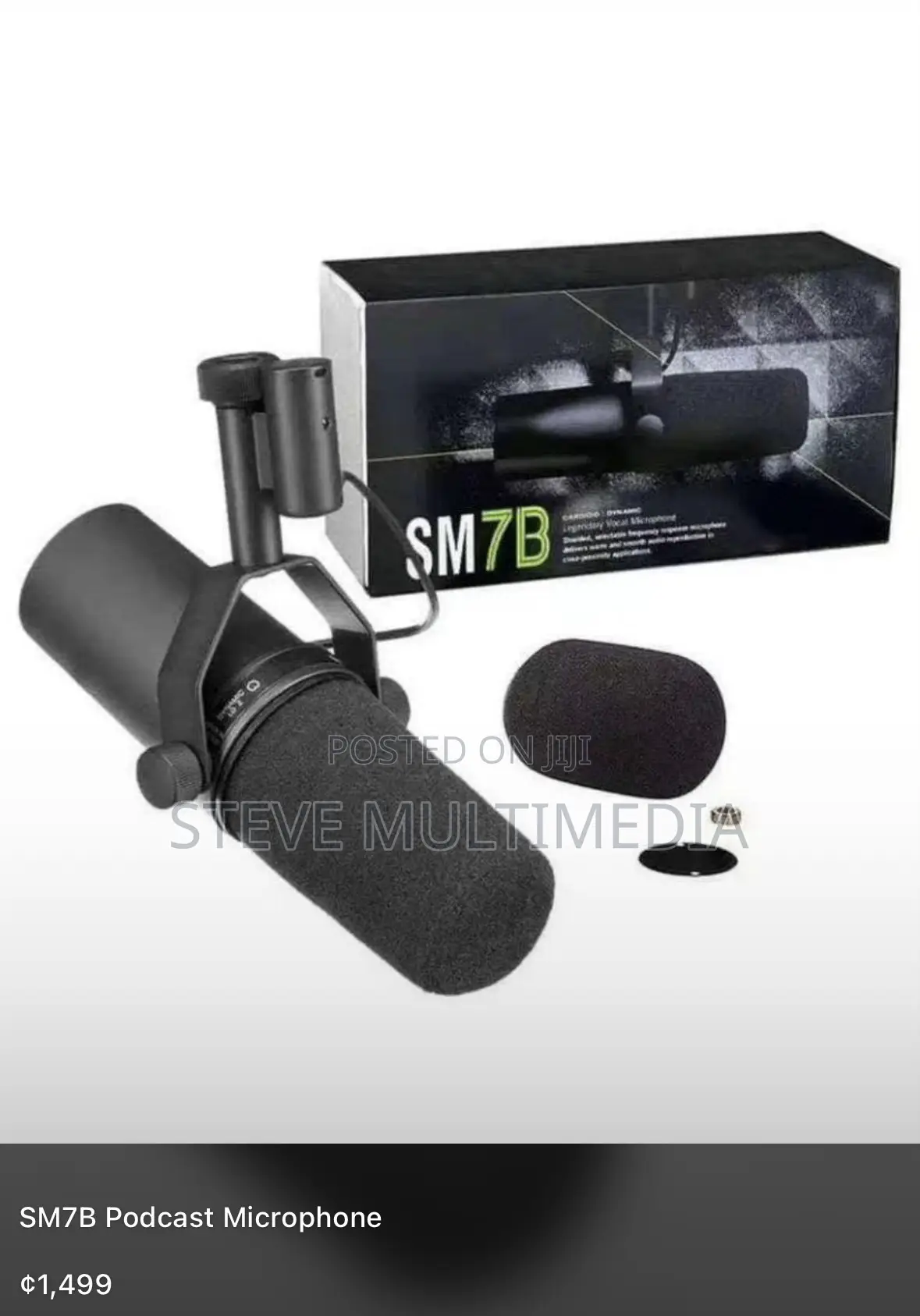 Sm7b Studio Podcast Microphone