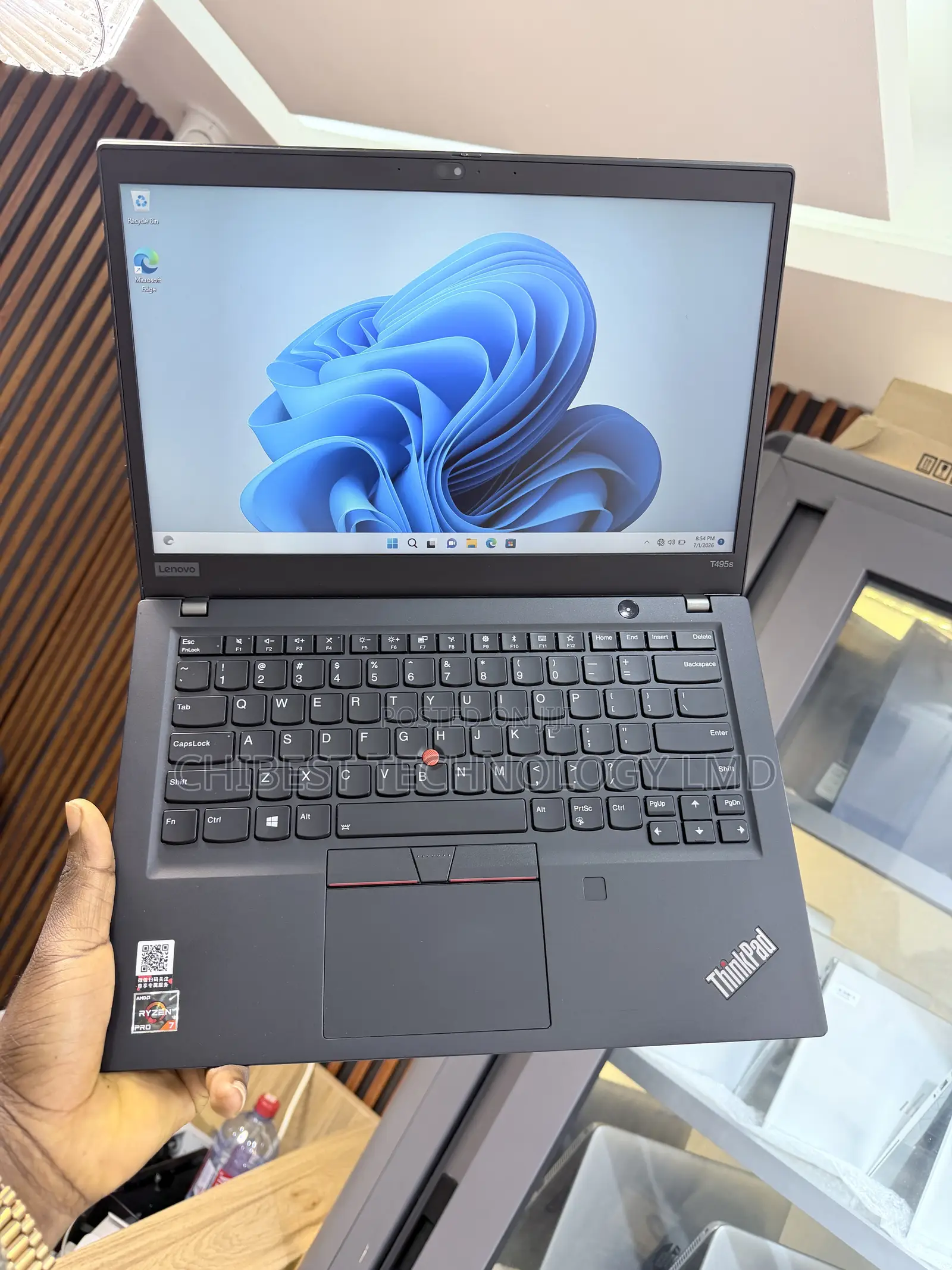 Laptop Lenovo ThinkPad t495s 16GB AMD Ryzen 7 SSD 256GB