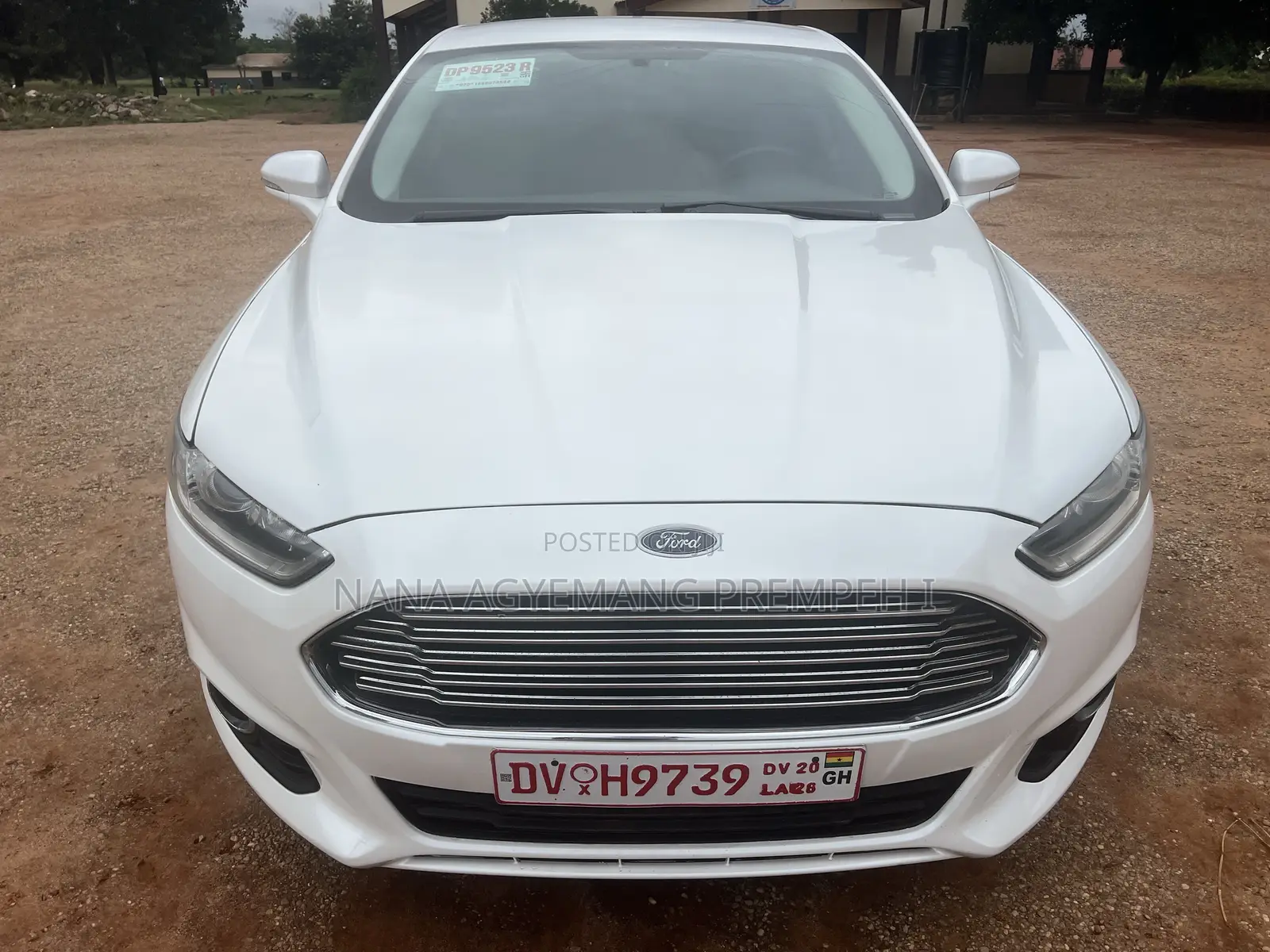 Ford Fusion Titanium AWD 2016 White