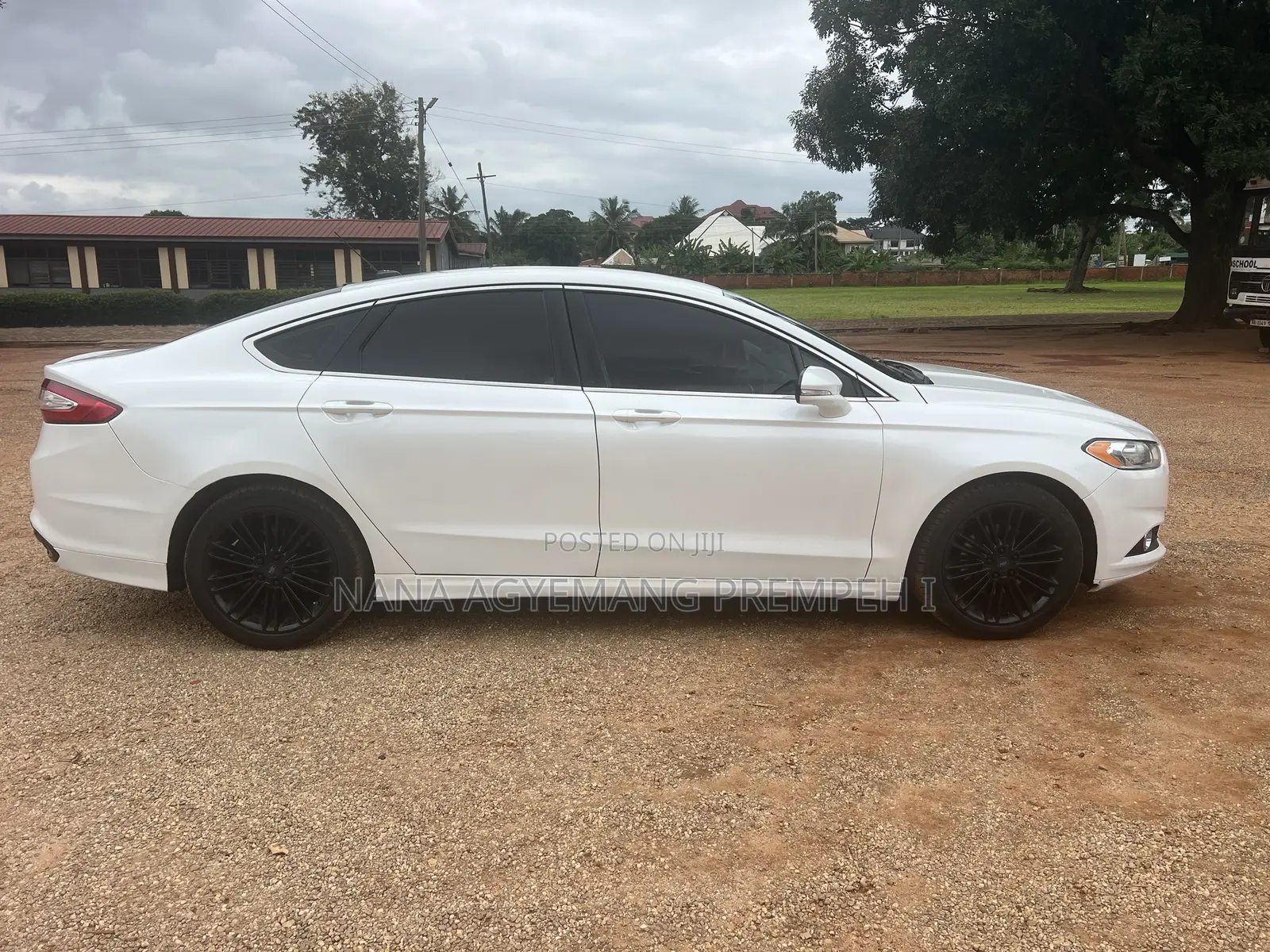 Ford Fusion Titanium AWD 2016 White