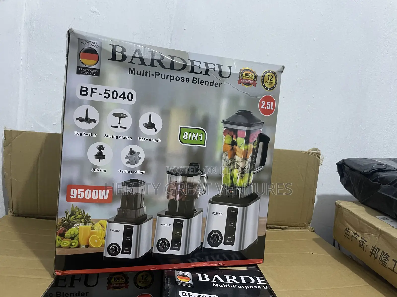 8 in 1 Bardefu Blender