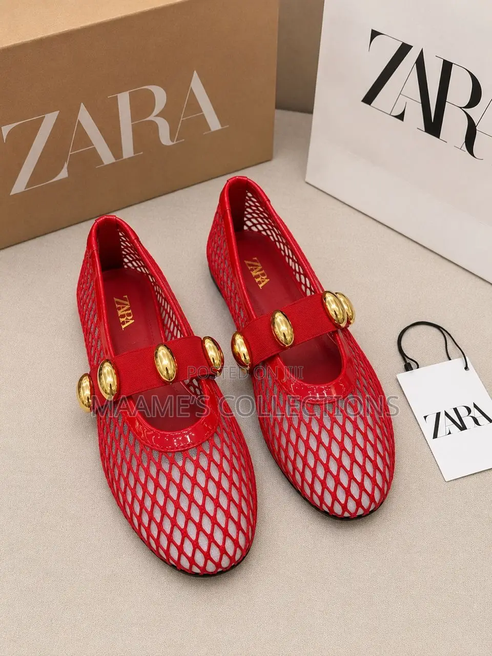 Zara Ballet Flats Shoes