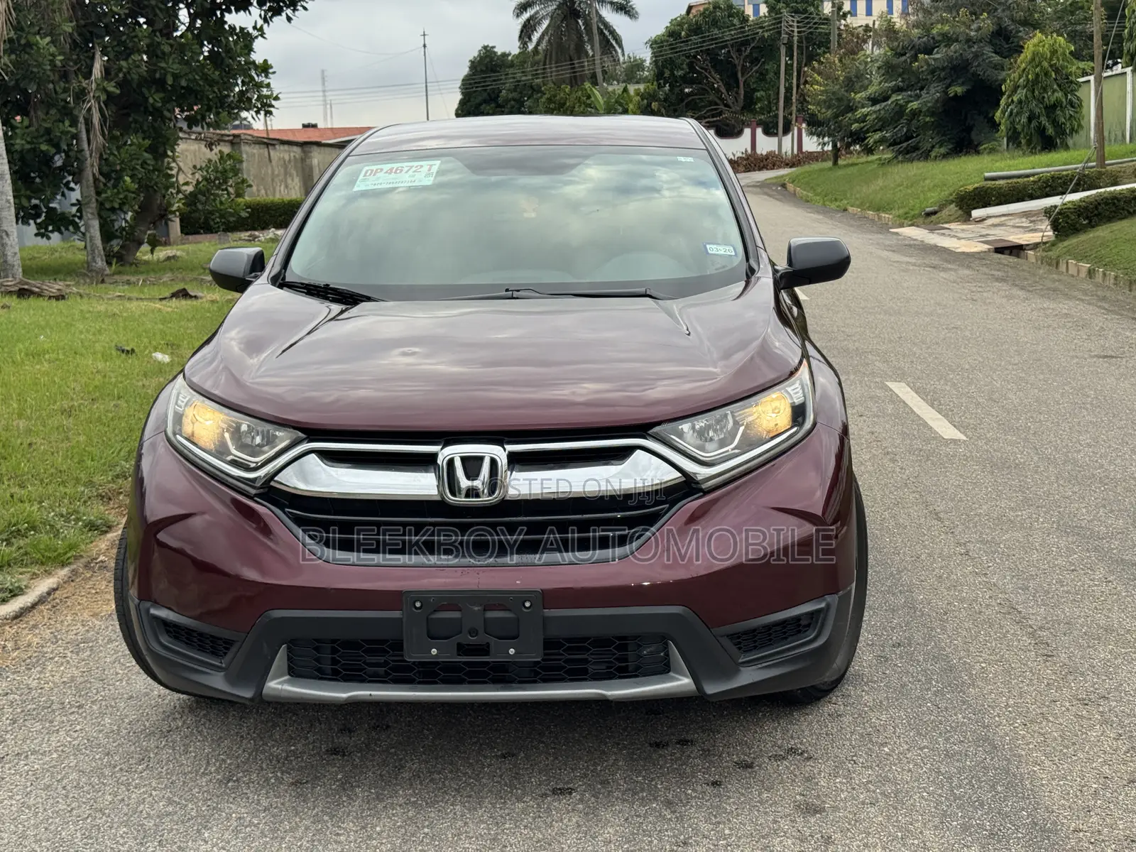 Honda CR-V 2017 Burgundy