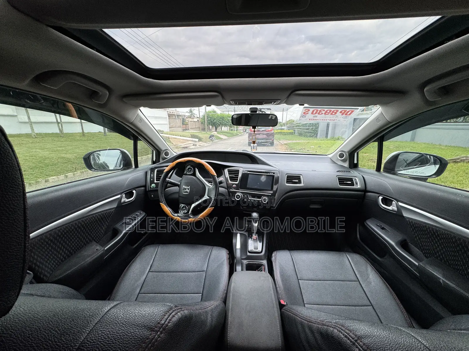 Honda Civic EX-L 4dr Sedan (1.8L 4cyl CVT) 2015 White