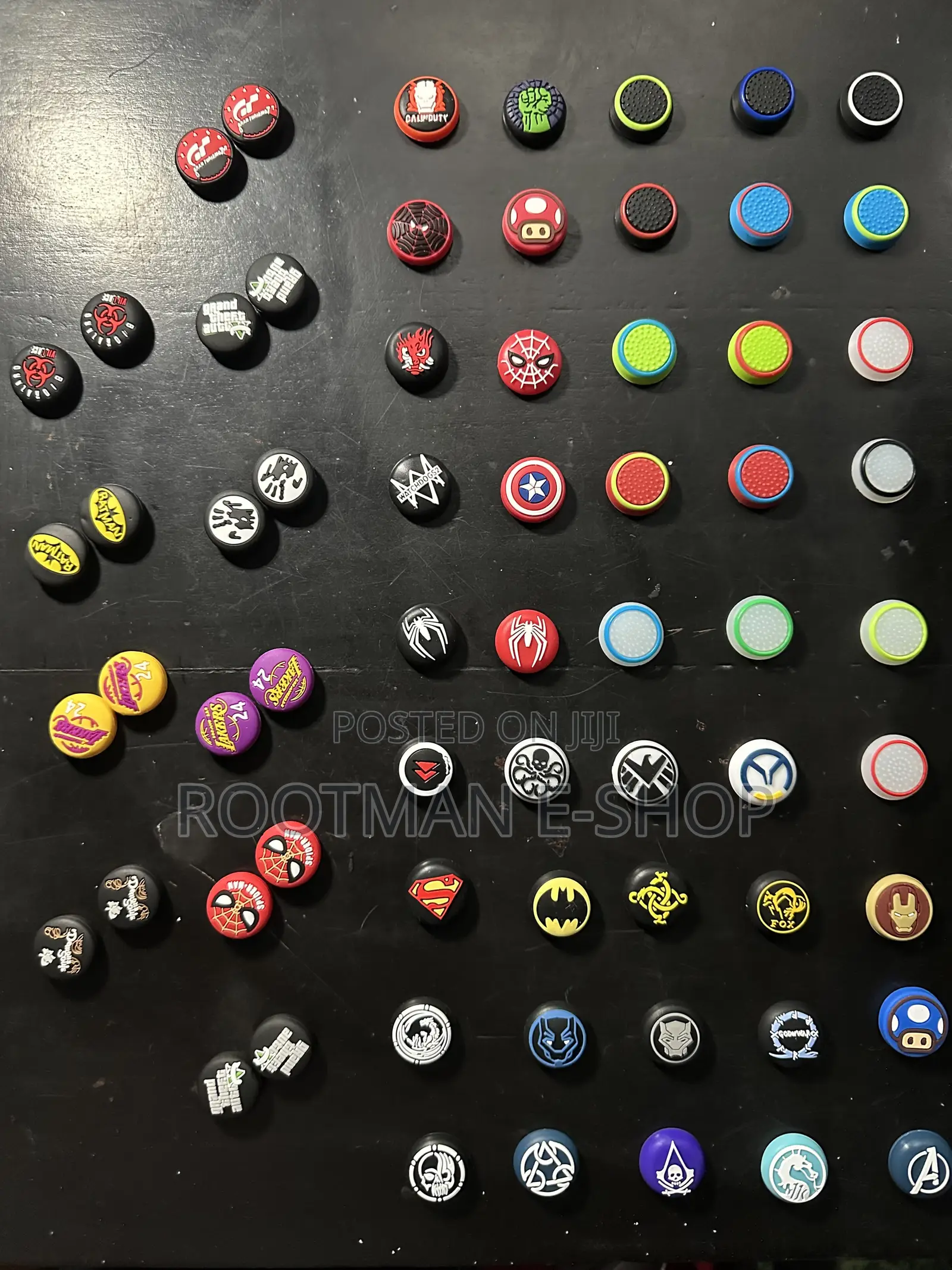 Ps5 Xbox Controller Thumb Grips – Gaming Themes Vibrant Colours