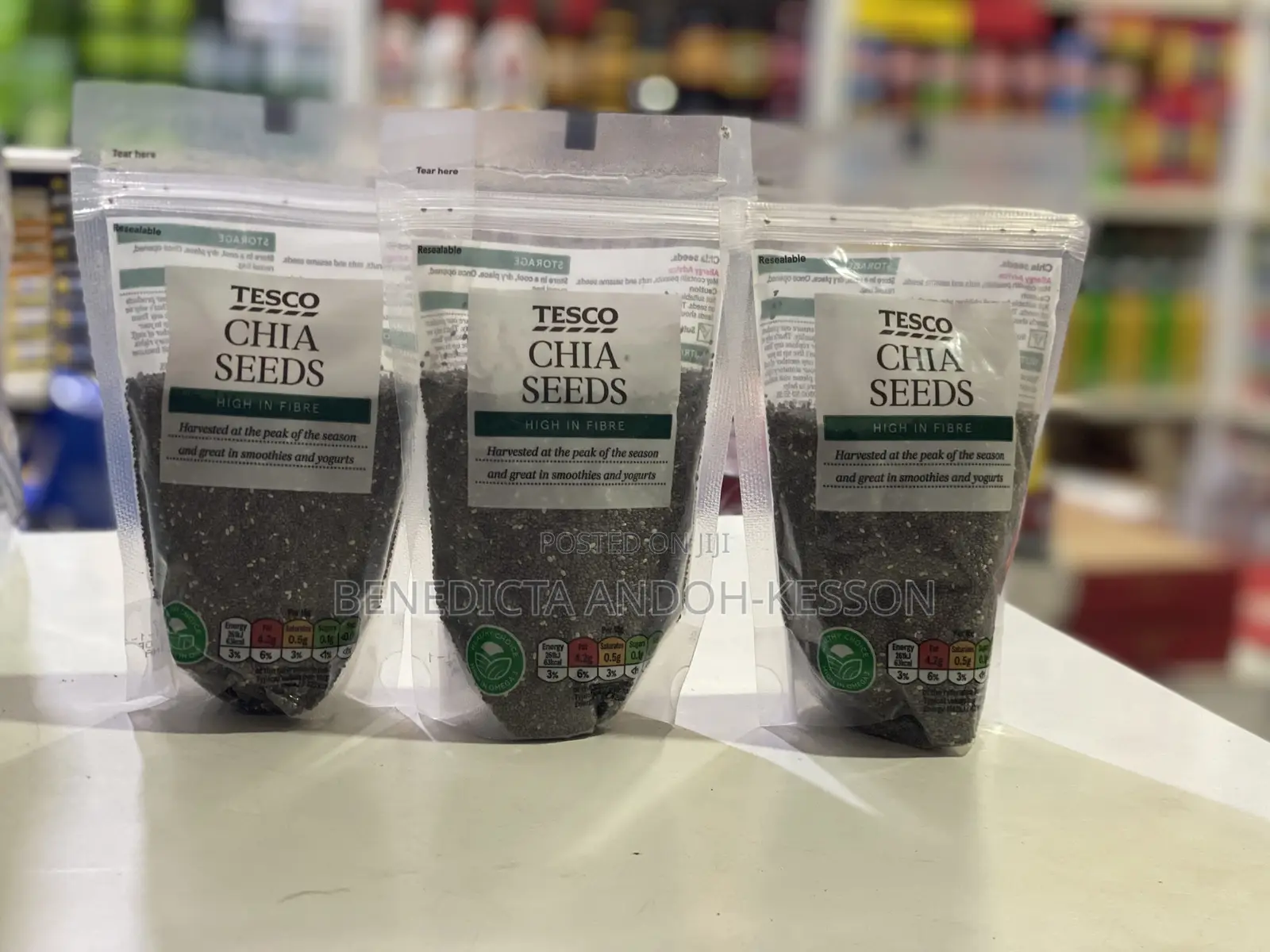 Tesco Chia Seeds 150g