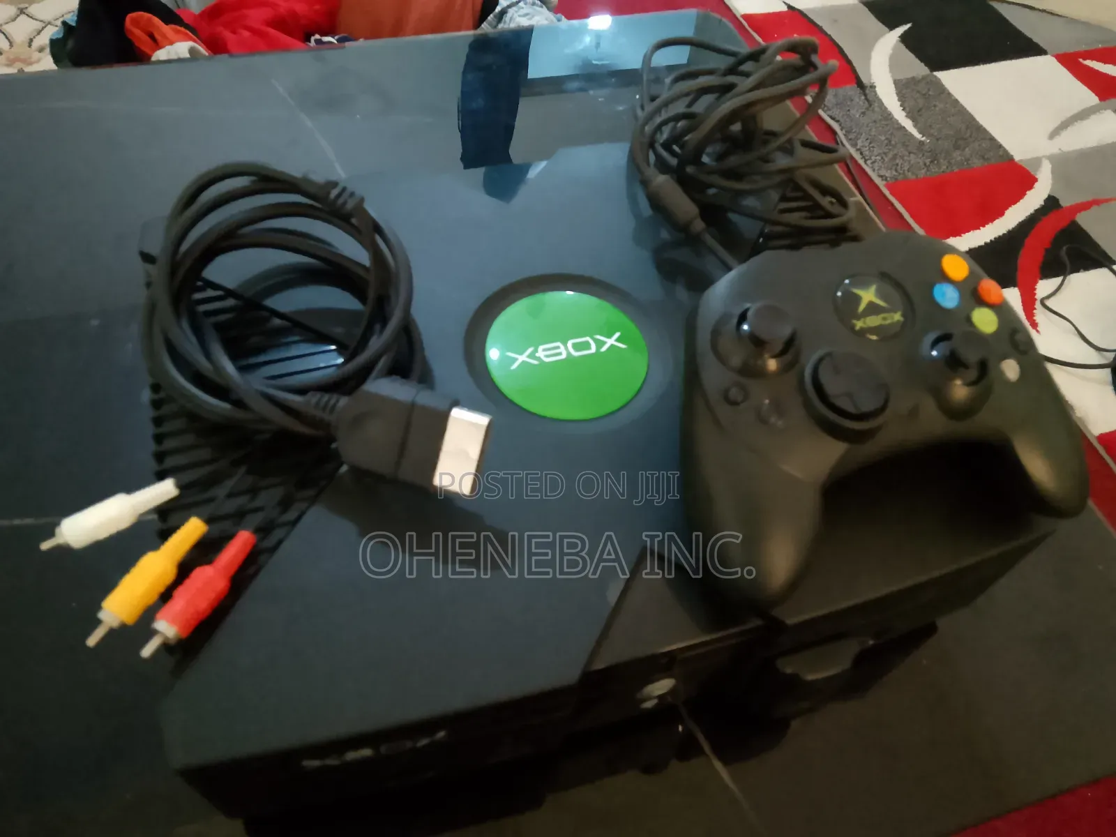 Xbox Og Live With Games and Accessories