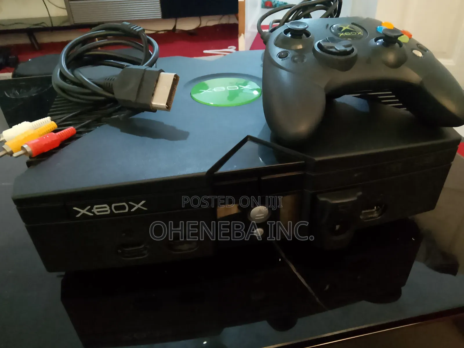 Xbox Og Live With Games and Accessories