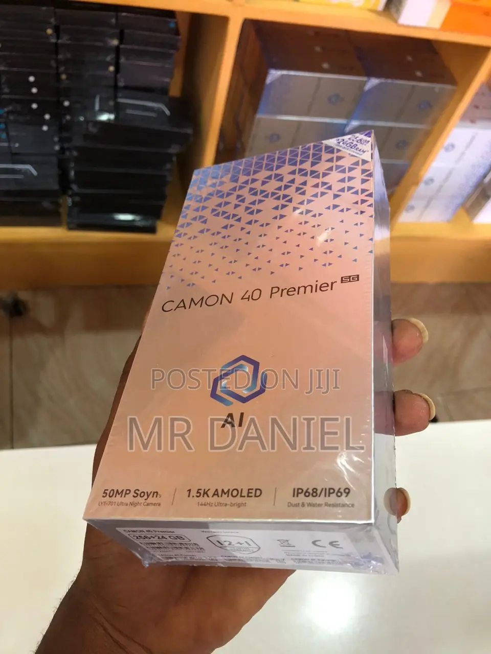 New Tecno Camon 40 Pro 5G 256 GB Gray