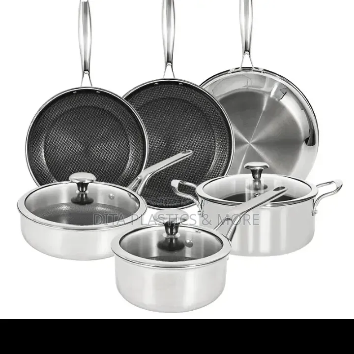 Honeycomb Stainless Steel Cookware Sets