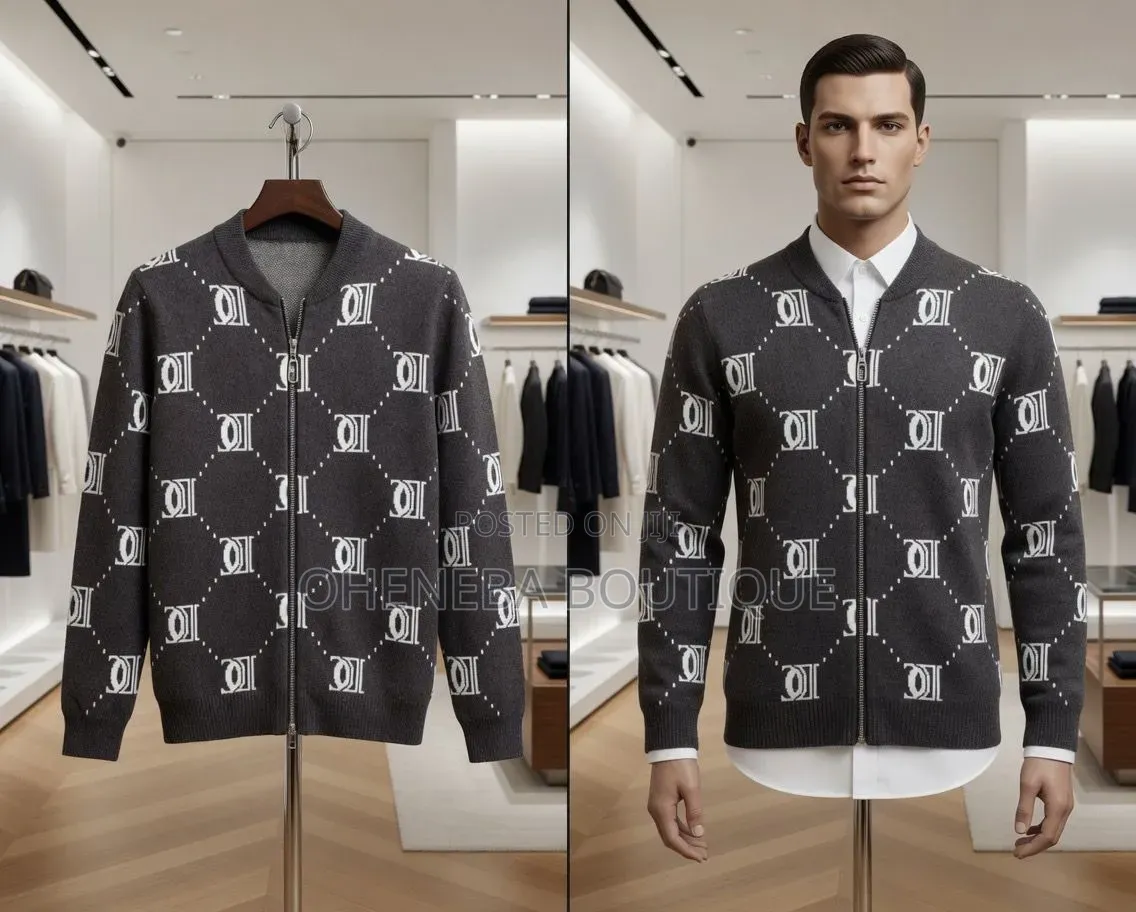 Zipper Woolen Sweater