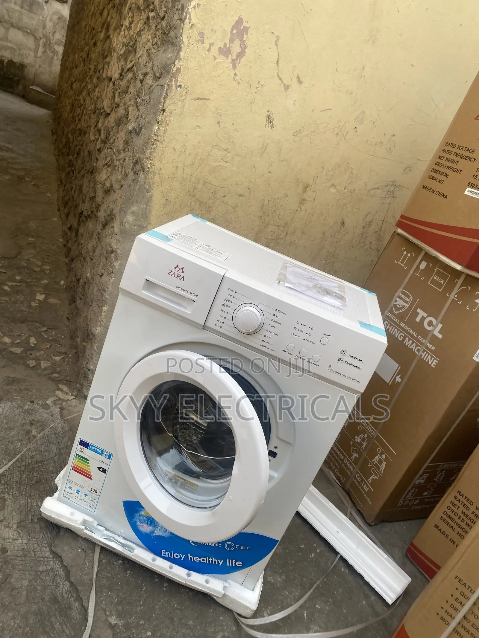 Affordable Zara 6kg Frontload Washingmachine Fully Automatic