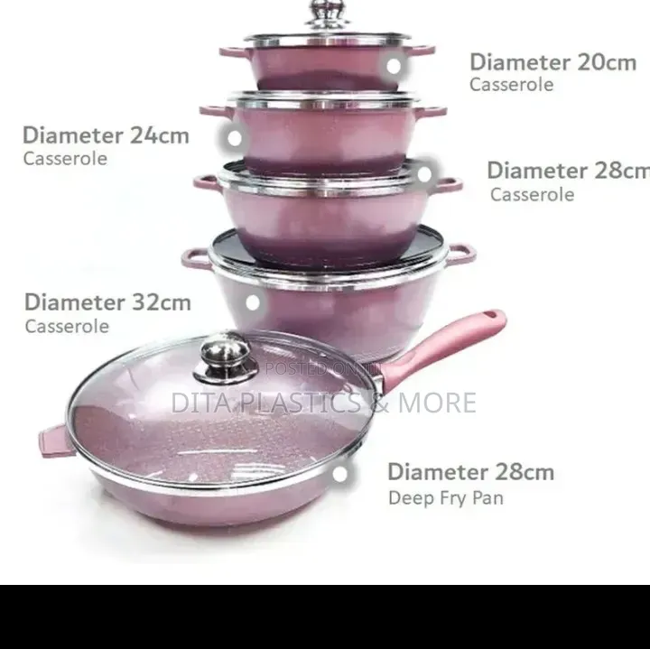 Nonstick Granite Cookware Set