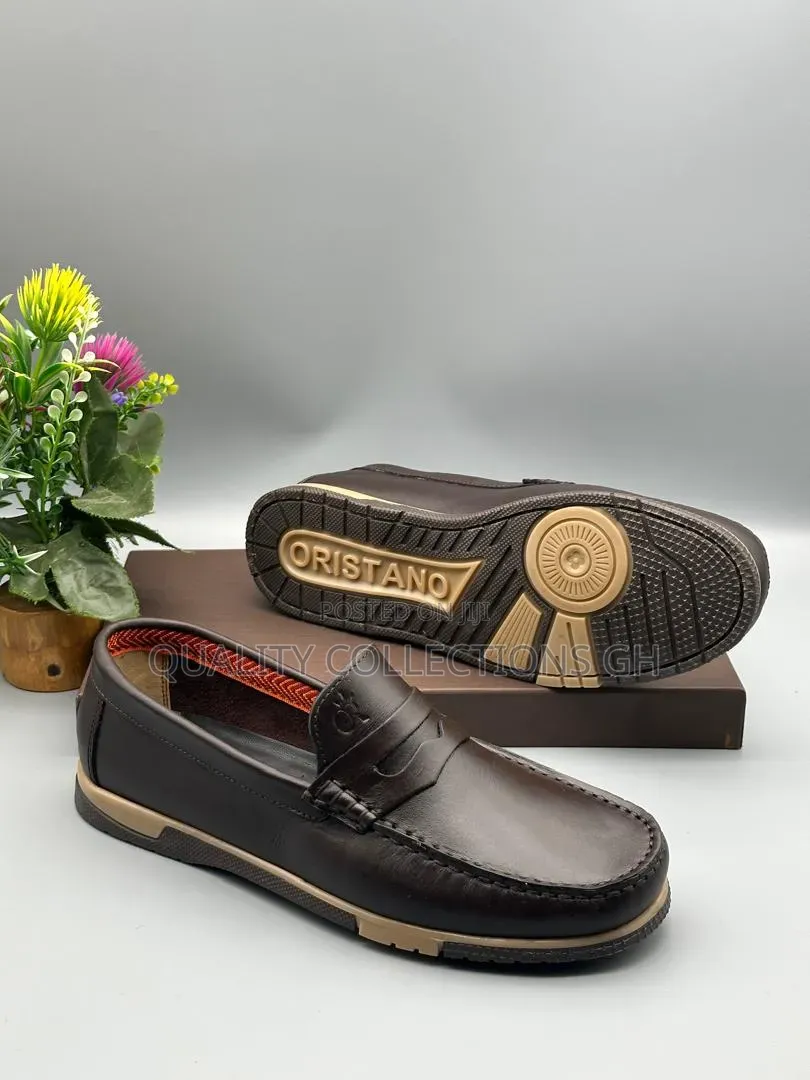 Authentic Men Leather Loafers