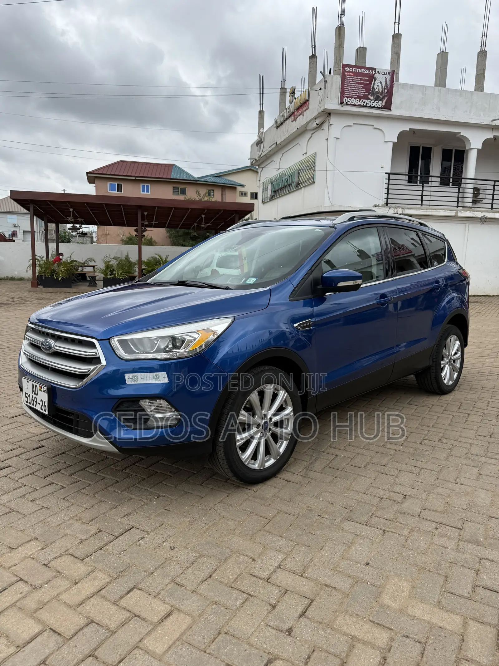 Ford Escape Titanium 4x4 2017 Blue