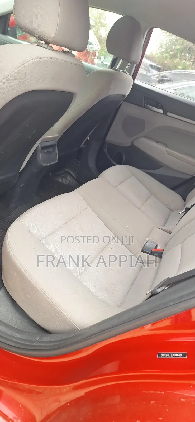 Hyundai Elantra 2018 Red