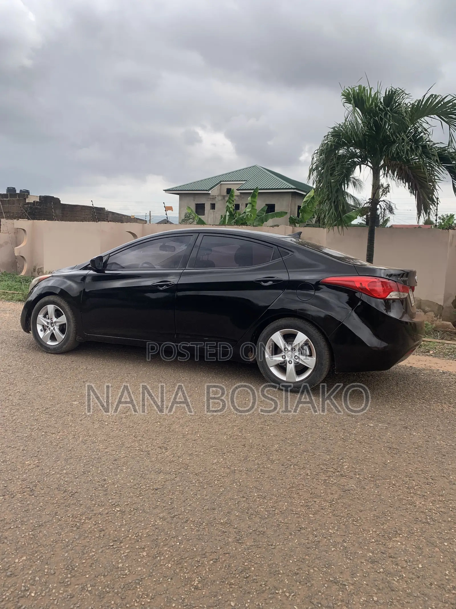 Hyundai Elantra 2013 Black