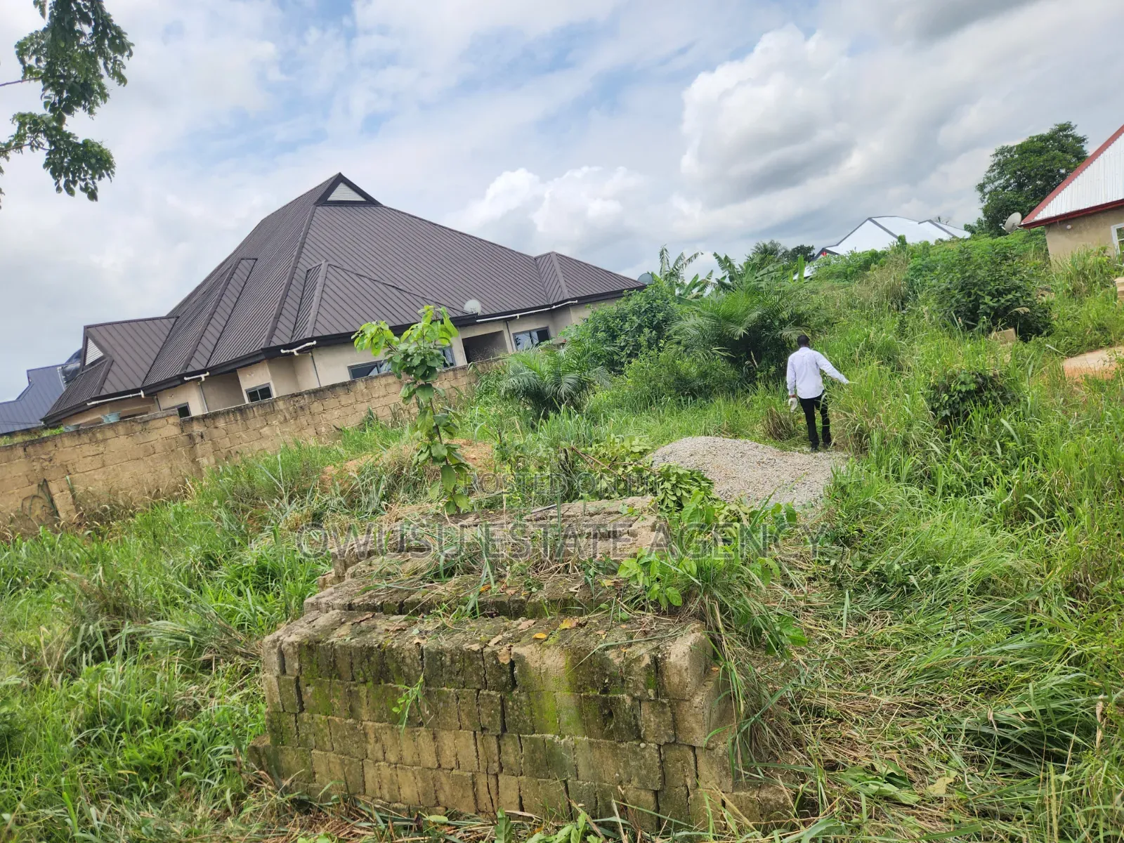 Half Plotnof Land for Sale at Asonomaso in Kumasi