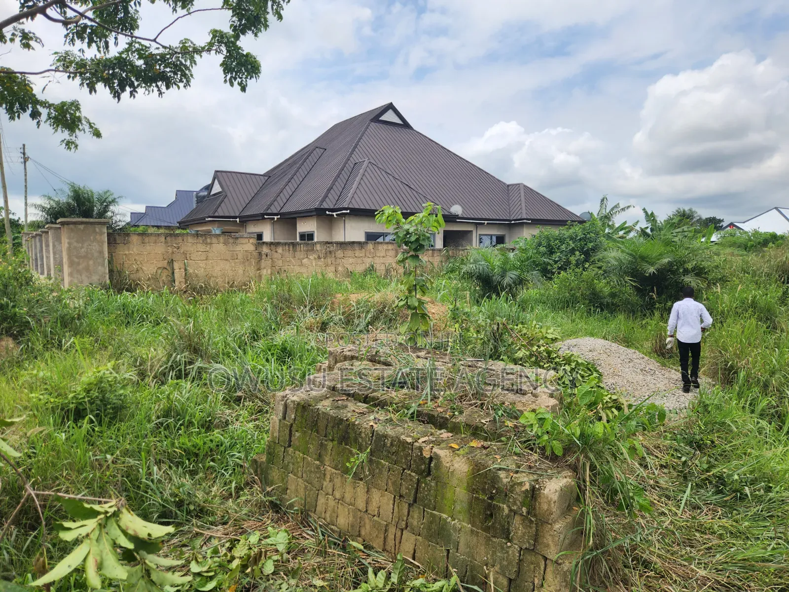 Half Plotnof Land for Sale at Asonomaso in Kumasi