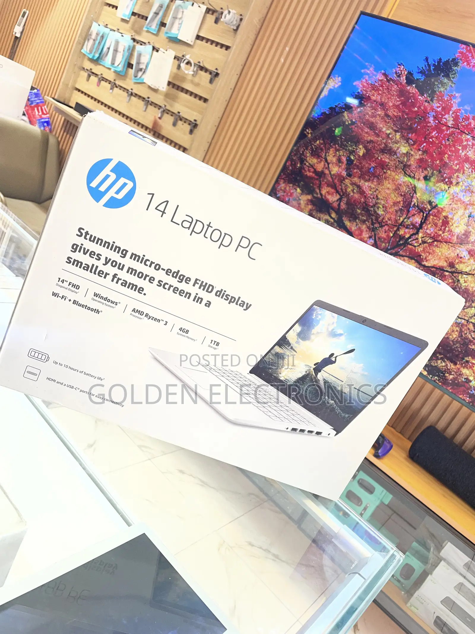New Laptop HP 14-dq1088wm 4GB AMD Ryzen 3 HDD 1T