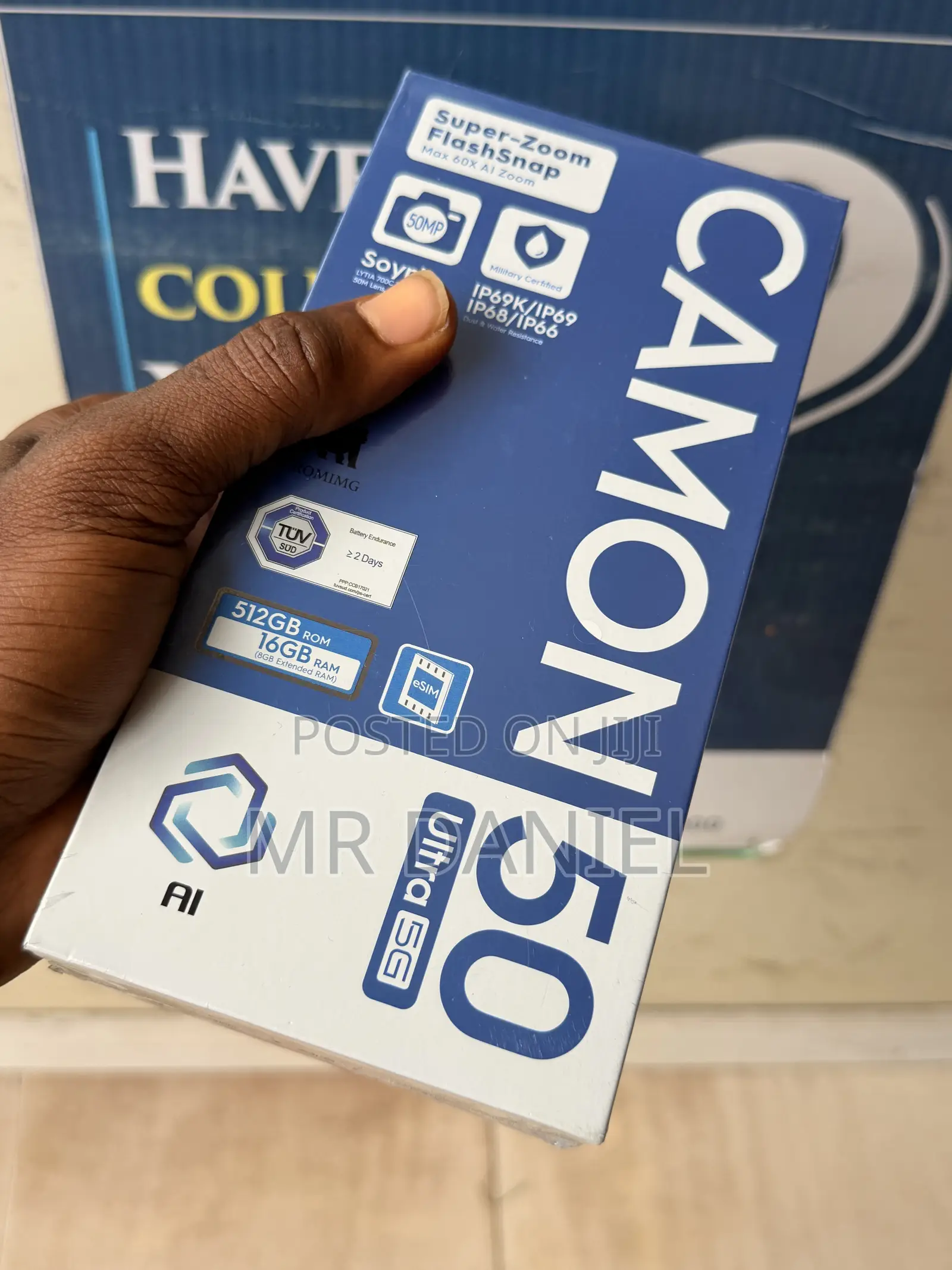 New Tecno Camon 50 Ultra 512 GB Black