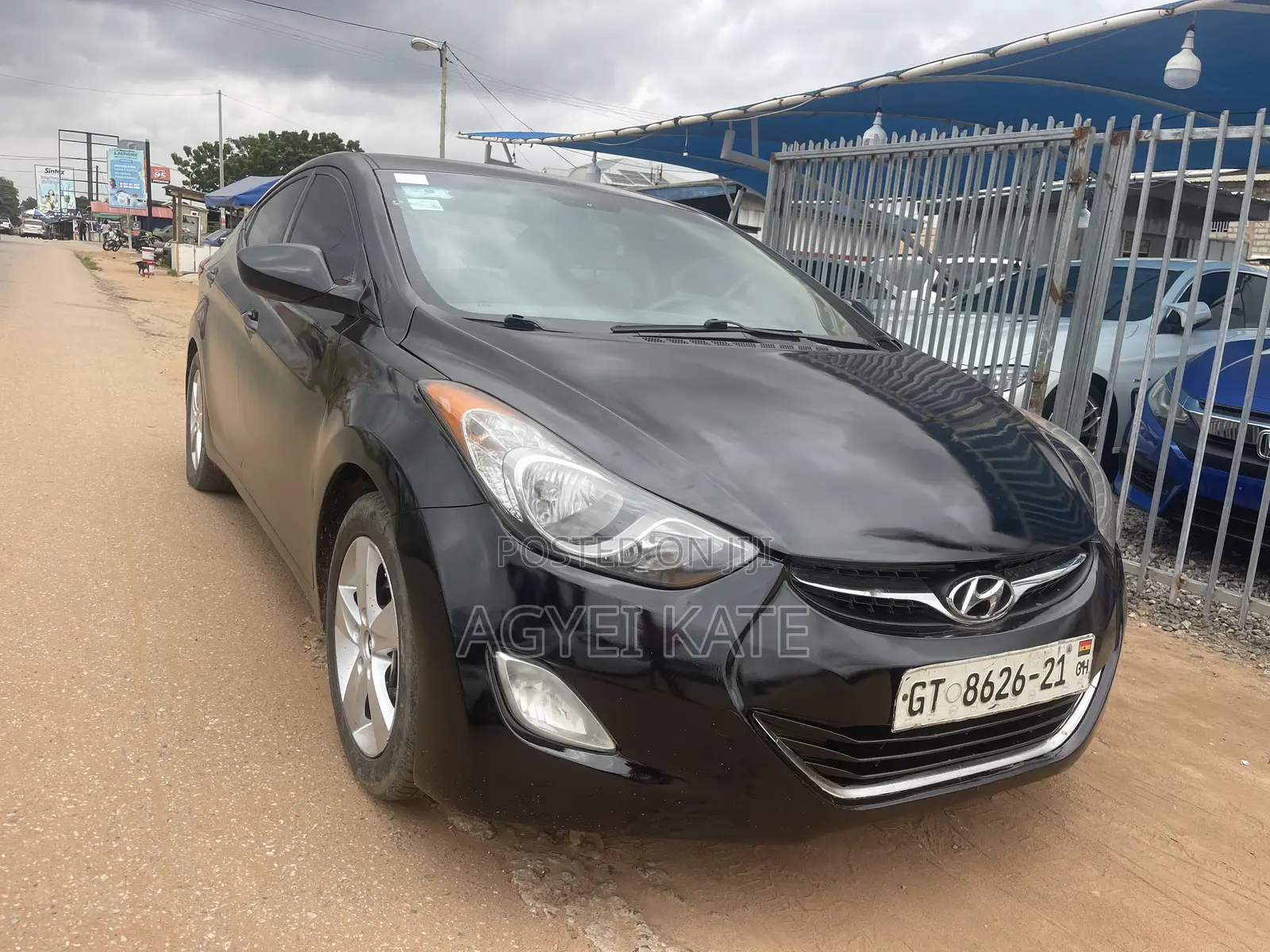 Hyundai Elantra GLS Sedan FWD (1.8L 4cyl 6A) 2013 Black