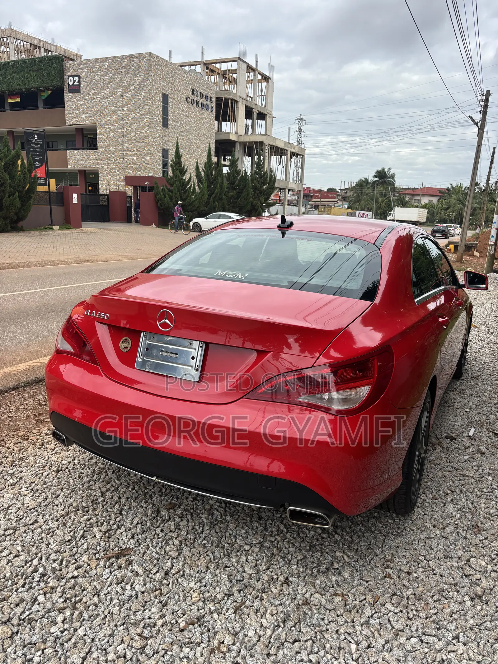 Mercedes-Benz CLA-Class CLA 250 Sedan 2015 Red