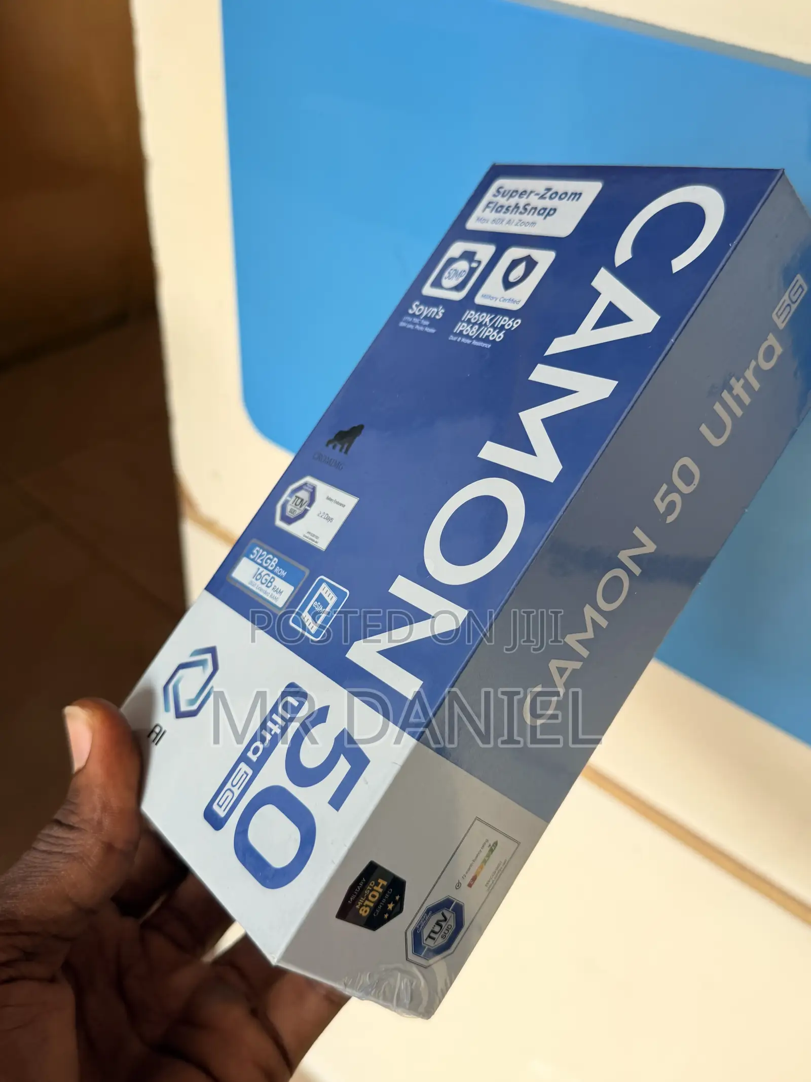 New Tecno Camon 50 Ultra 512 GB Silver