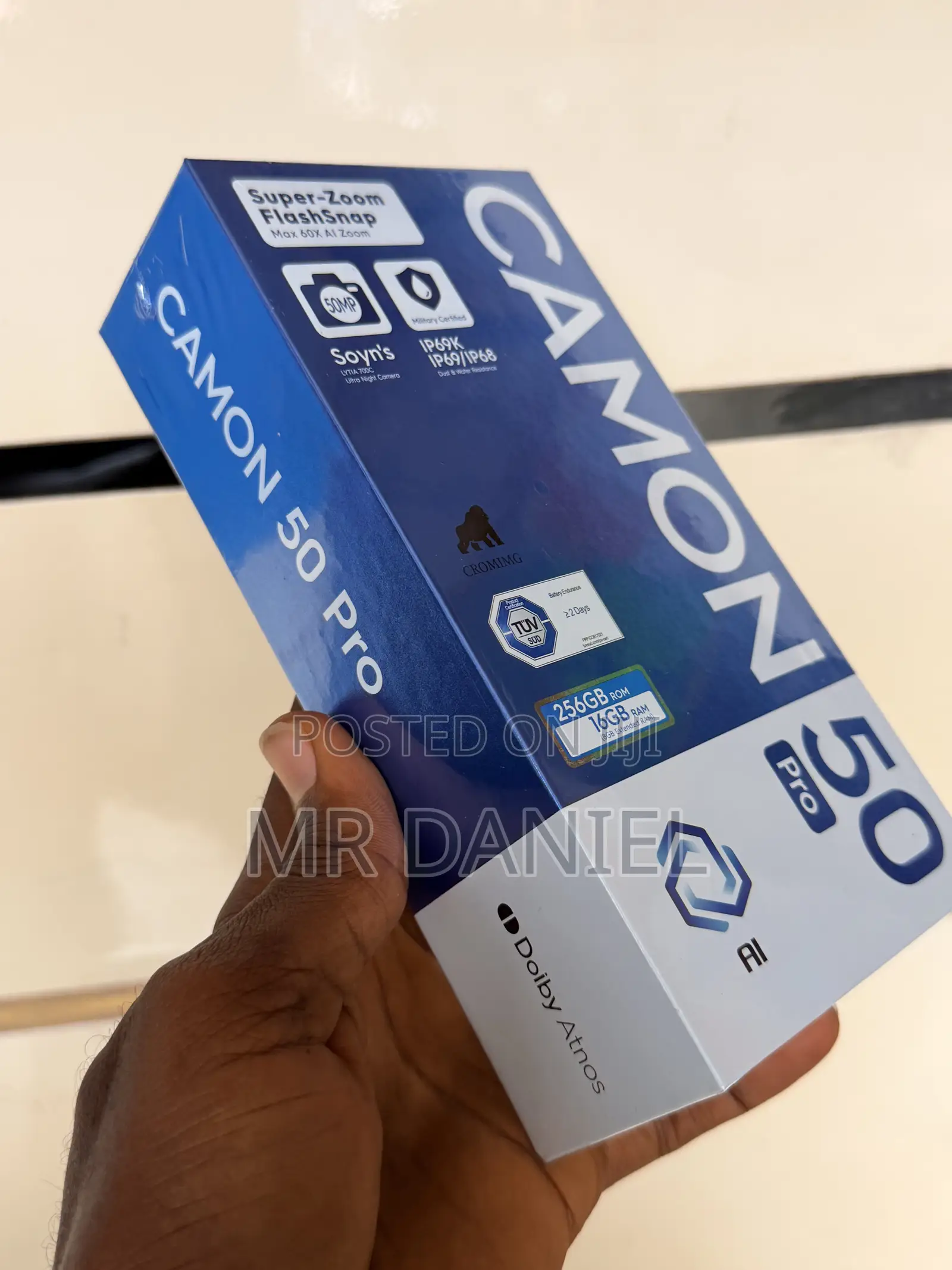 New Tecno Camon 50 Pro 256 GB Gray