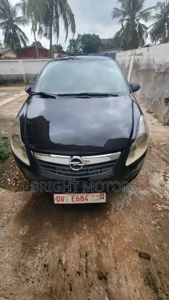 Opel Corsa 2007 Black