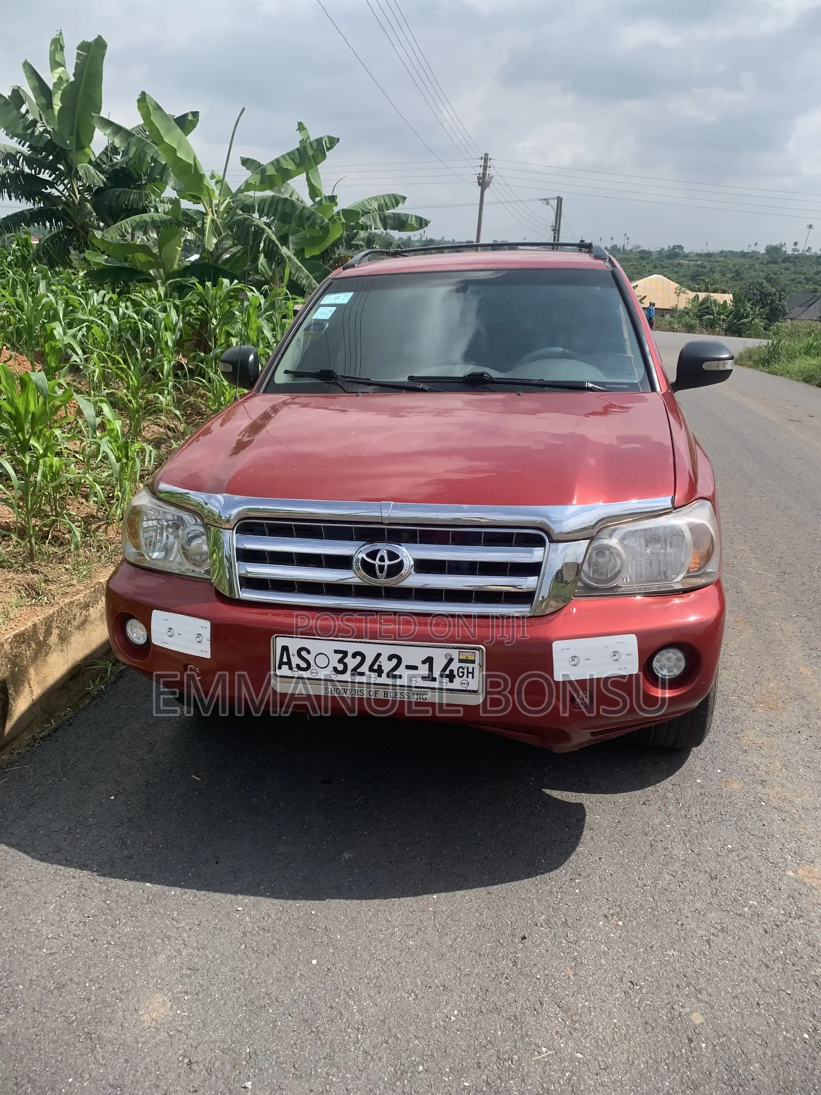 Toyota Highlander 2007 Red